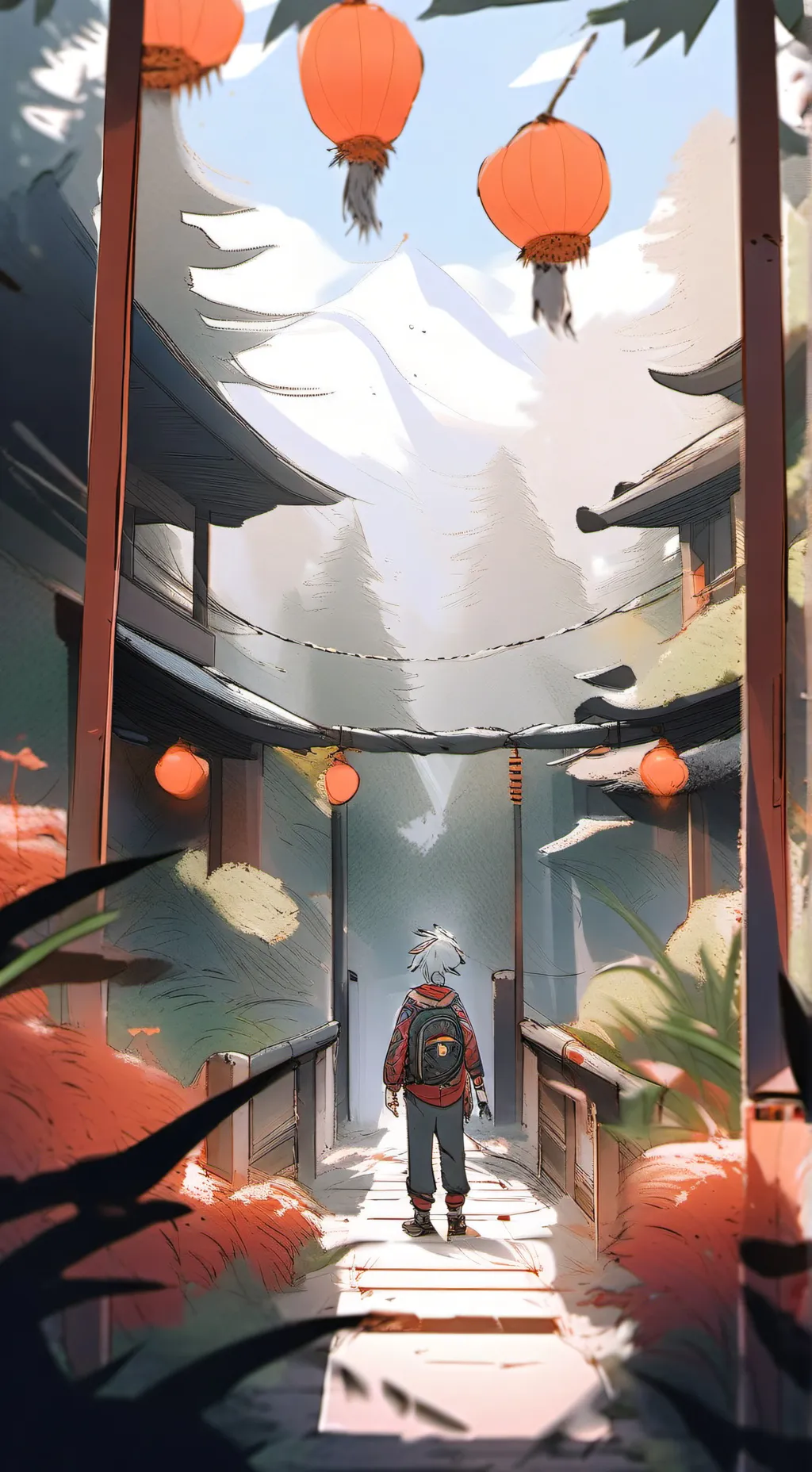 ai character: Blot x Glisten background