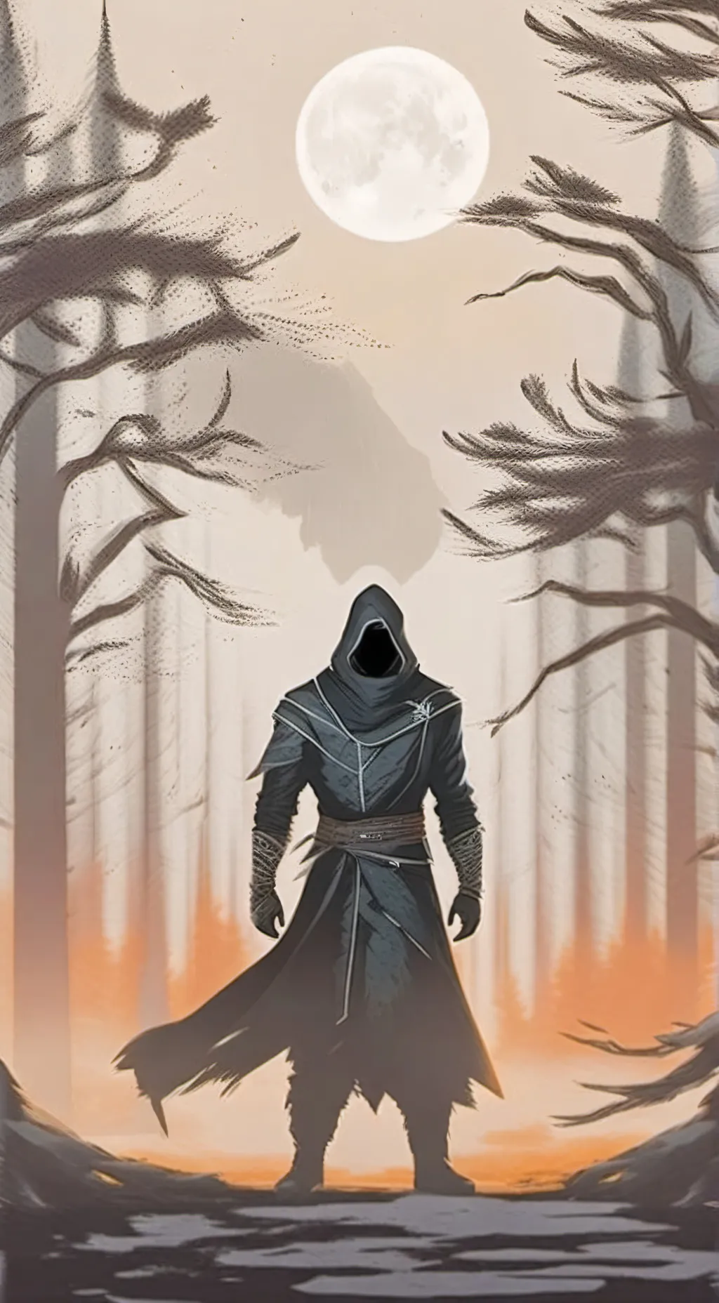 ai character: ds chilin' chilin' background