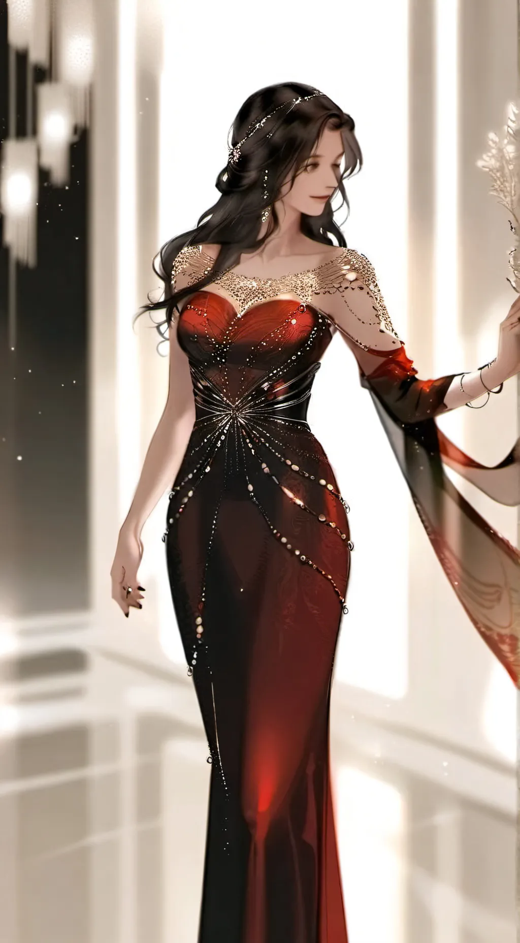 ai character: Giselle✨ background