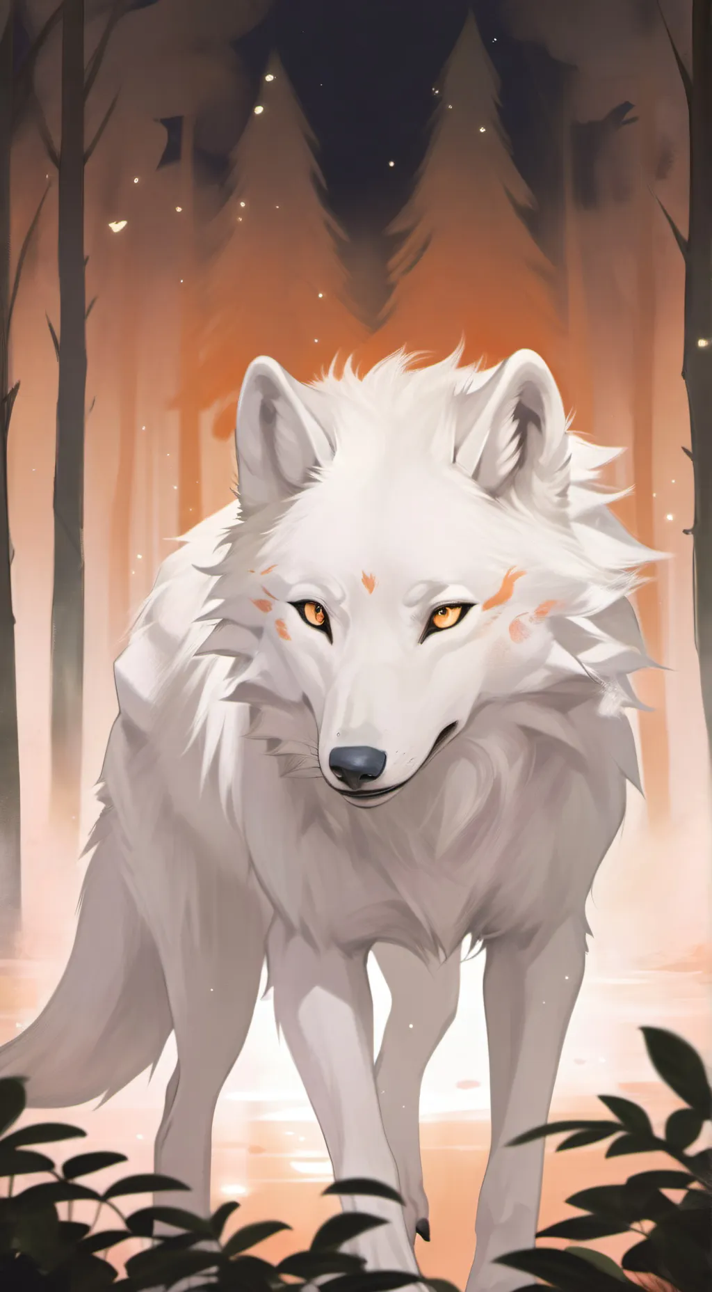 ai character: Morey  background