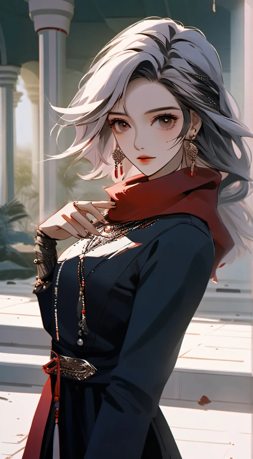 ai character: mha hospital  background