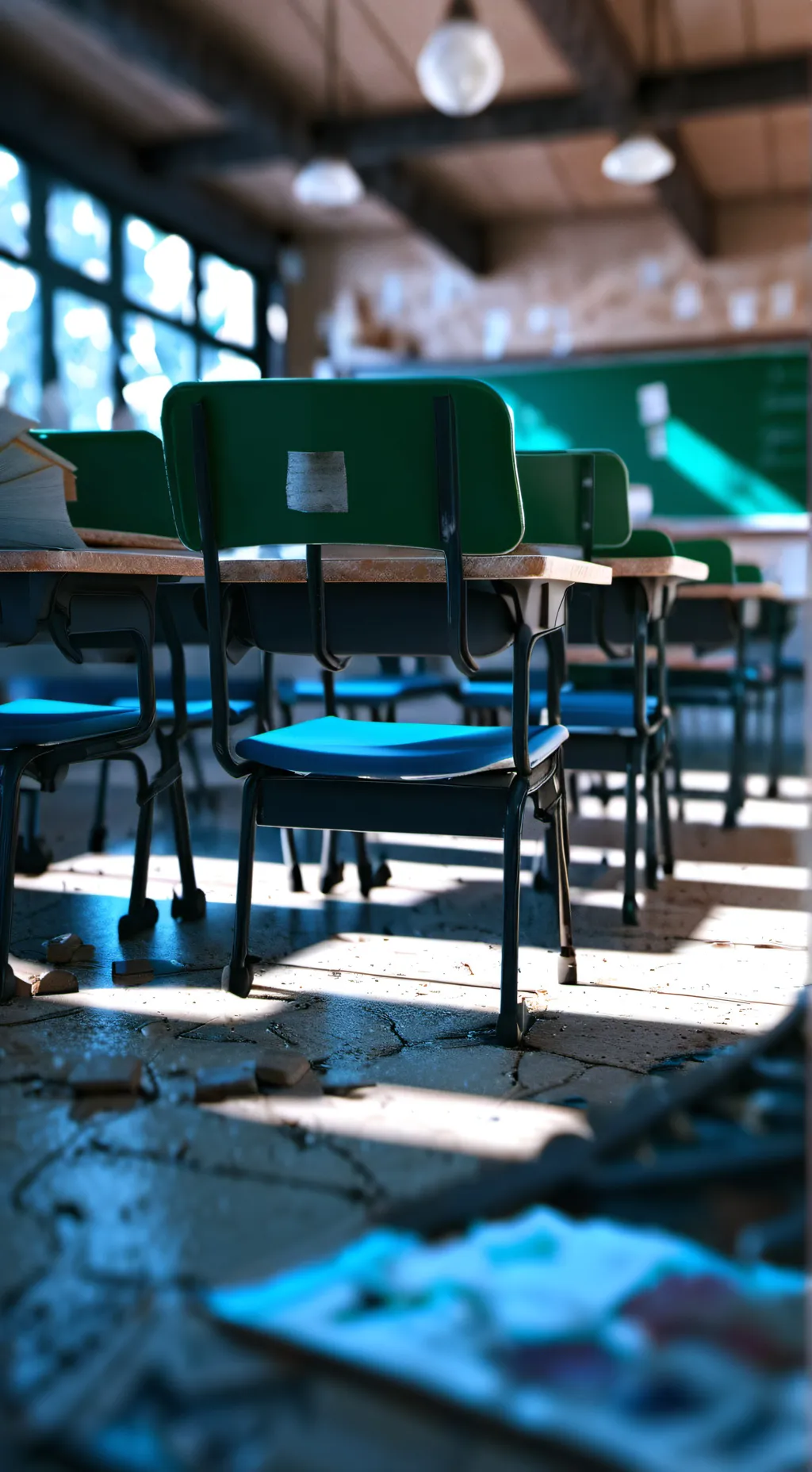 ai character: school  background