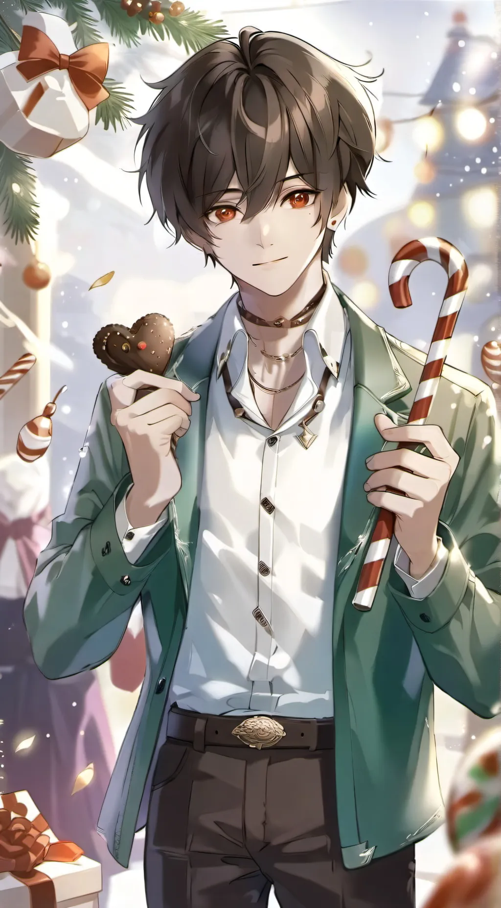 ai character: Gingerbrave background