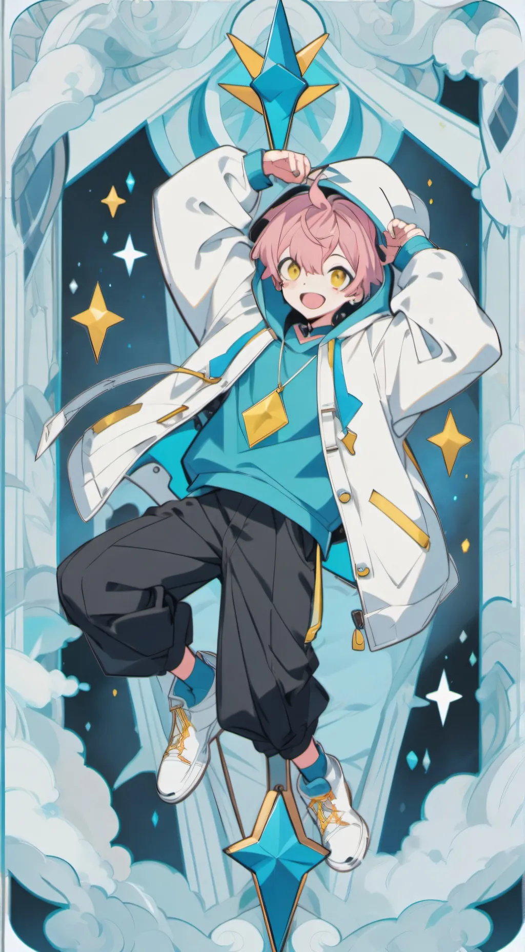 ai character: {🐅Yuji Itadori 🐅} background