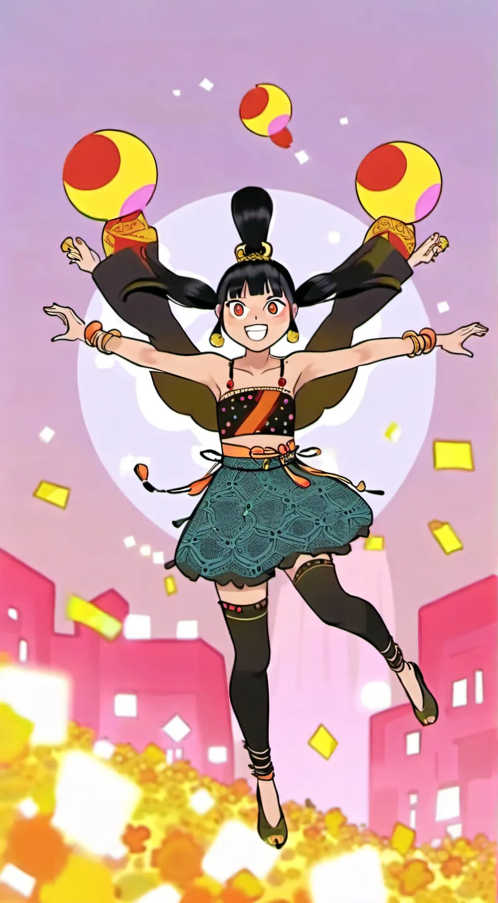 ai character: ~Sadie And Katie~ background