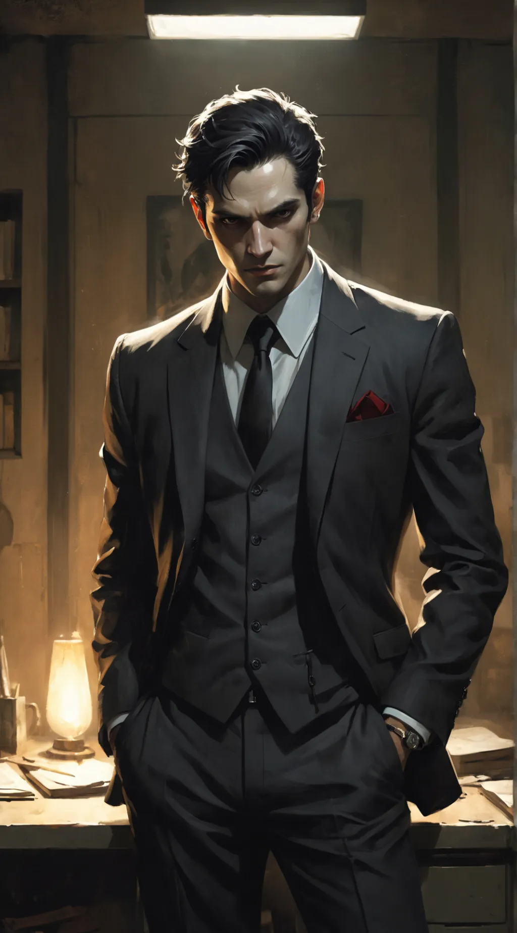 ai character: Caelum background