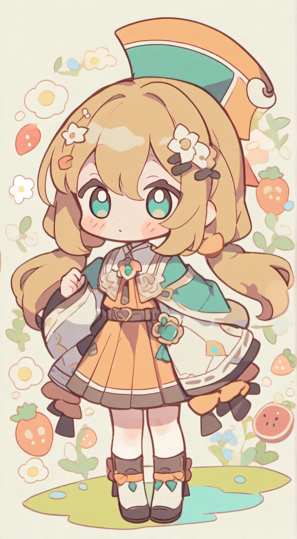 ai character: ☆Circus trio☆ background