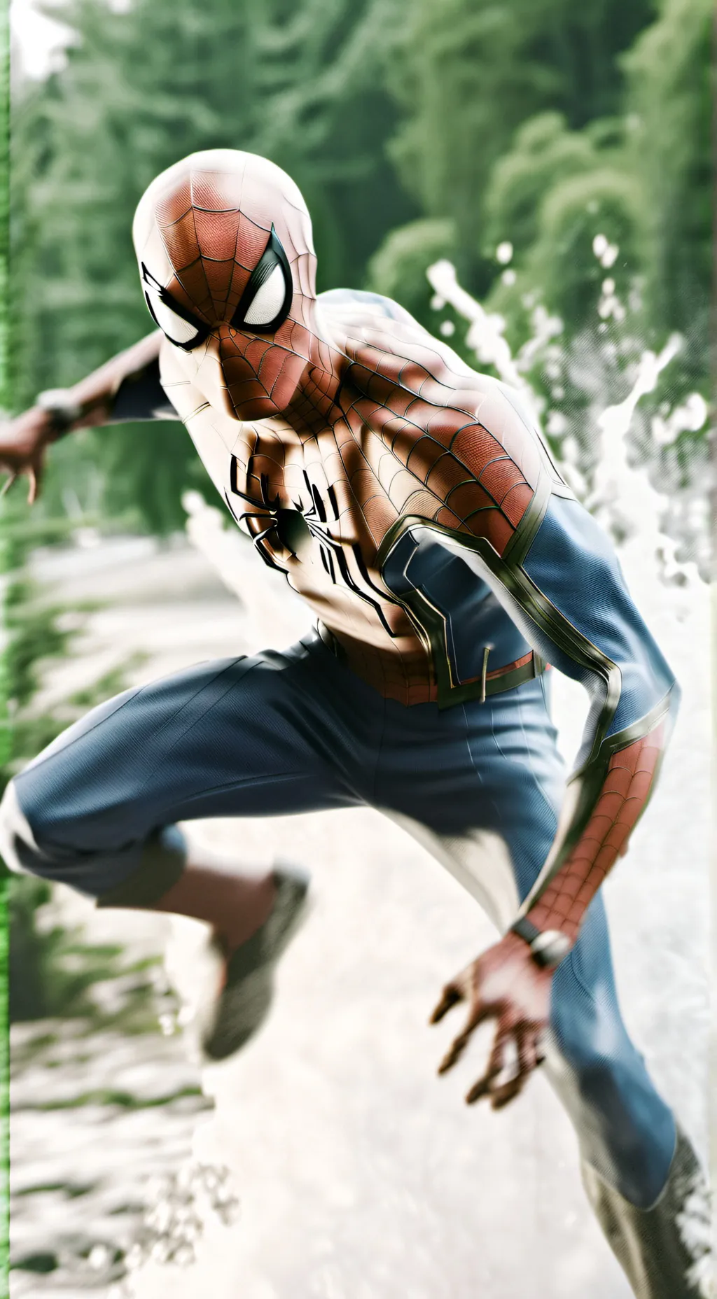 ai character: Spider-Man background