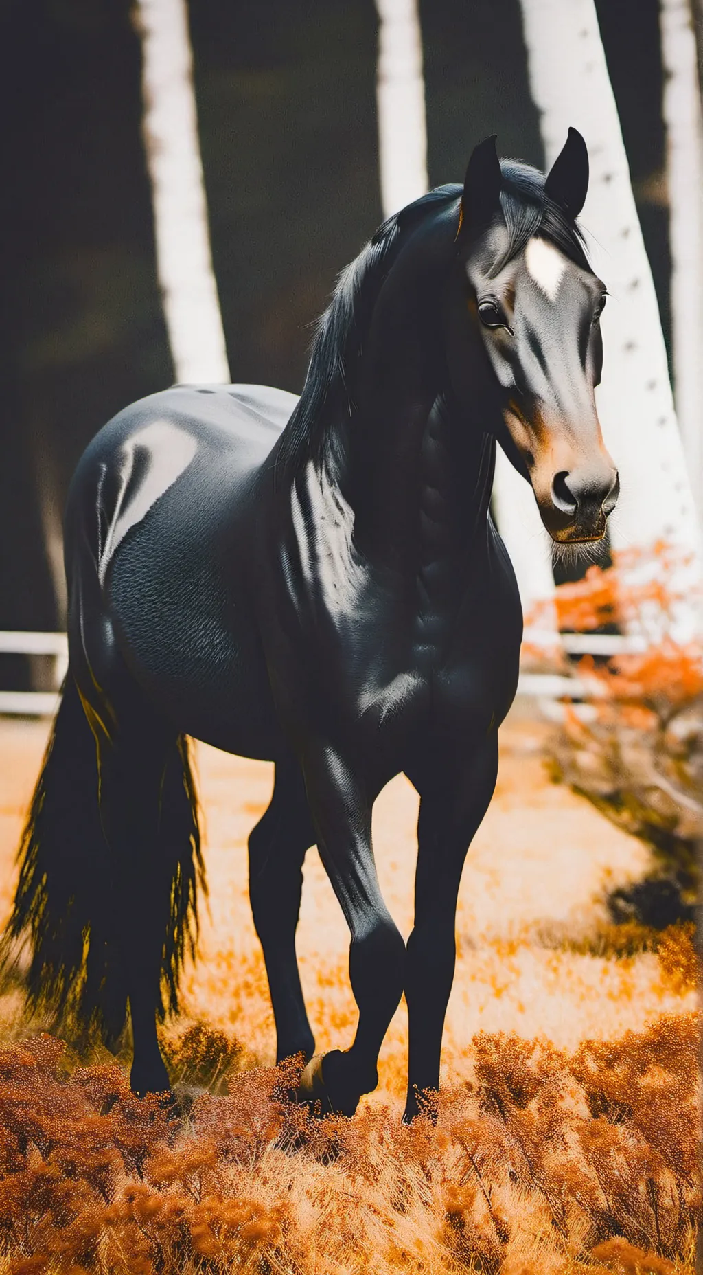 ai character: Free reins  background