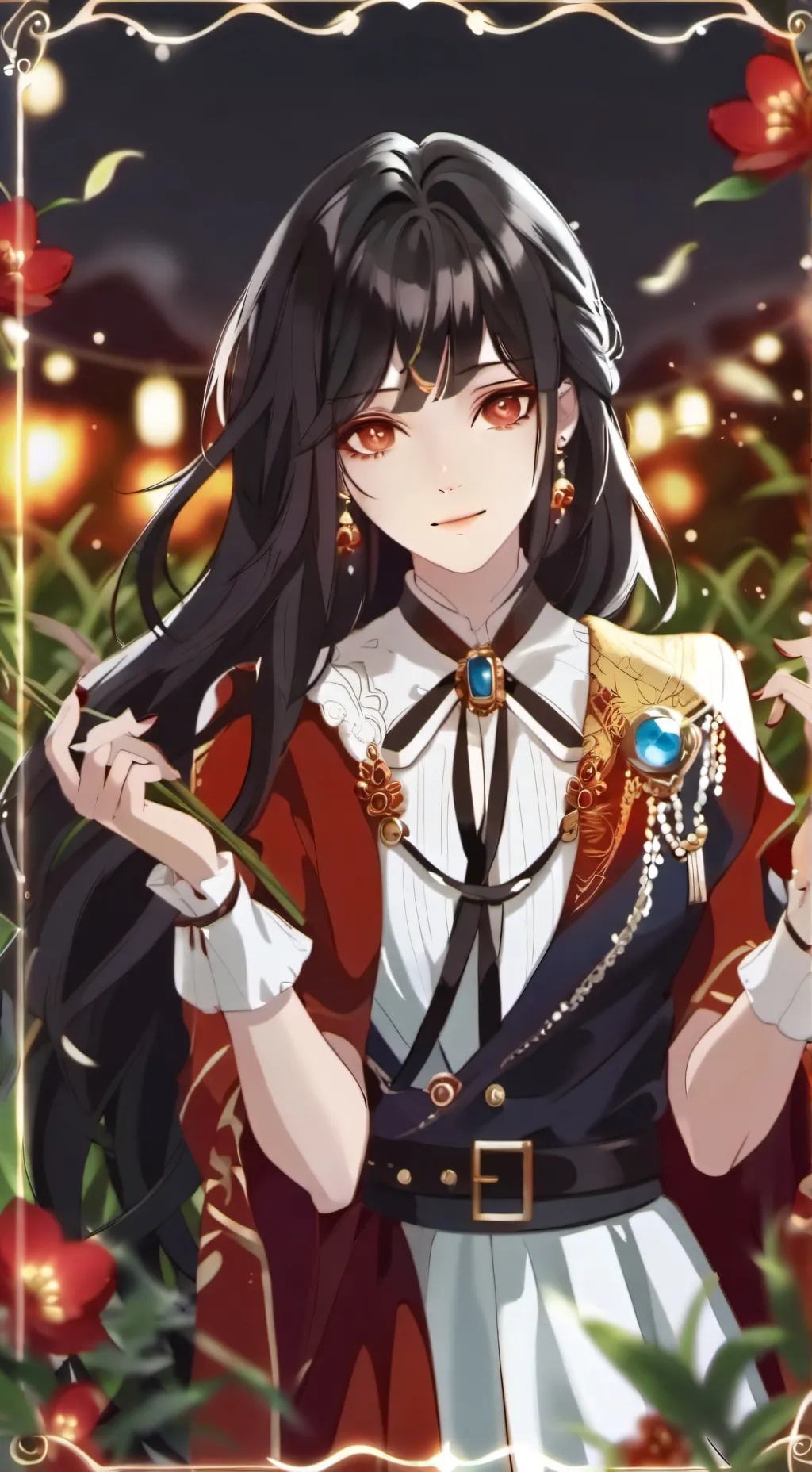 ai character: Вика background