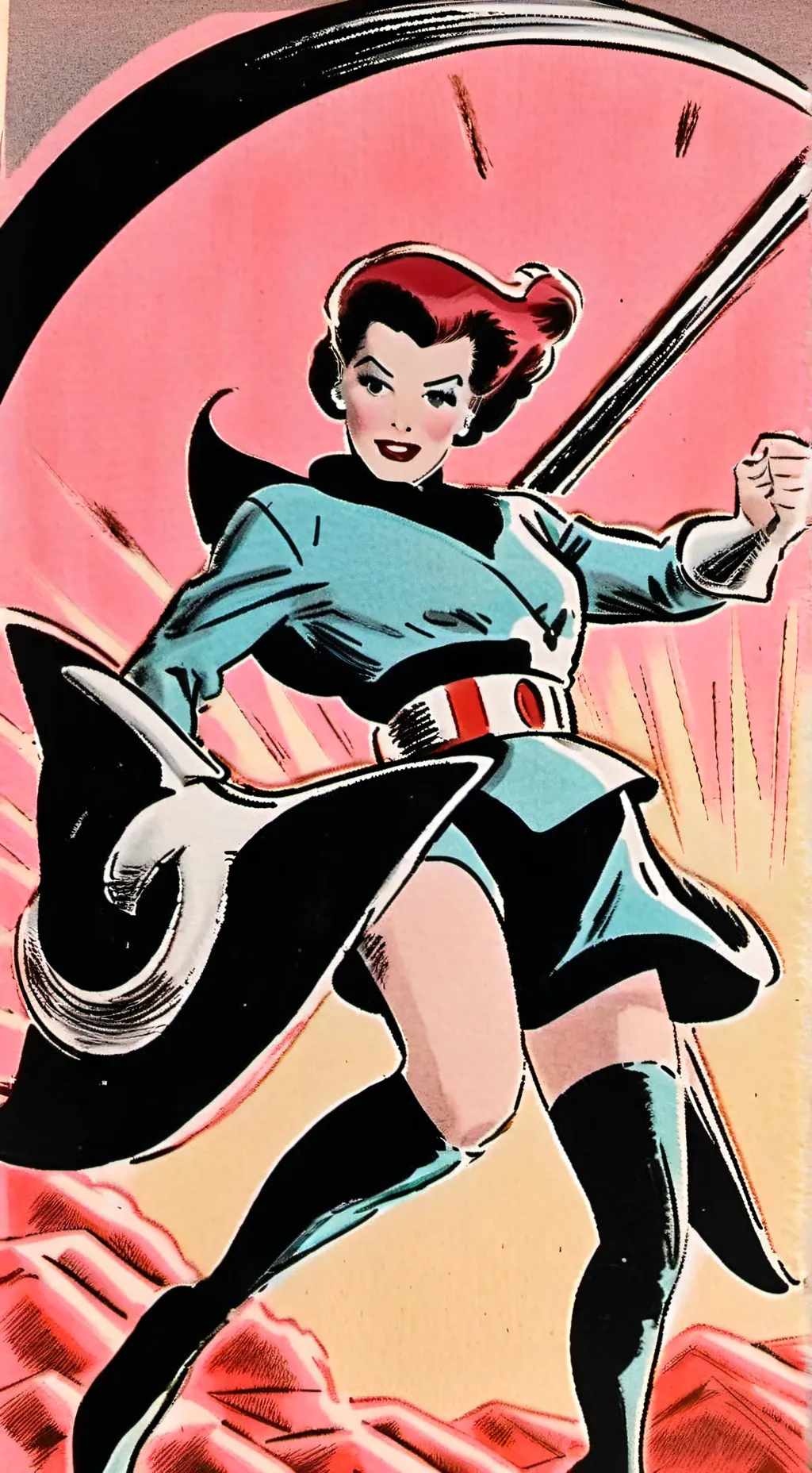 ai character: super vilã background