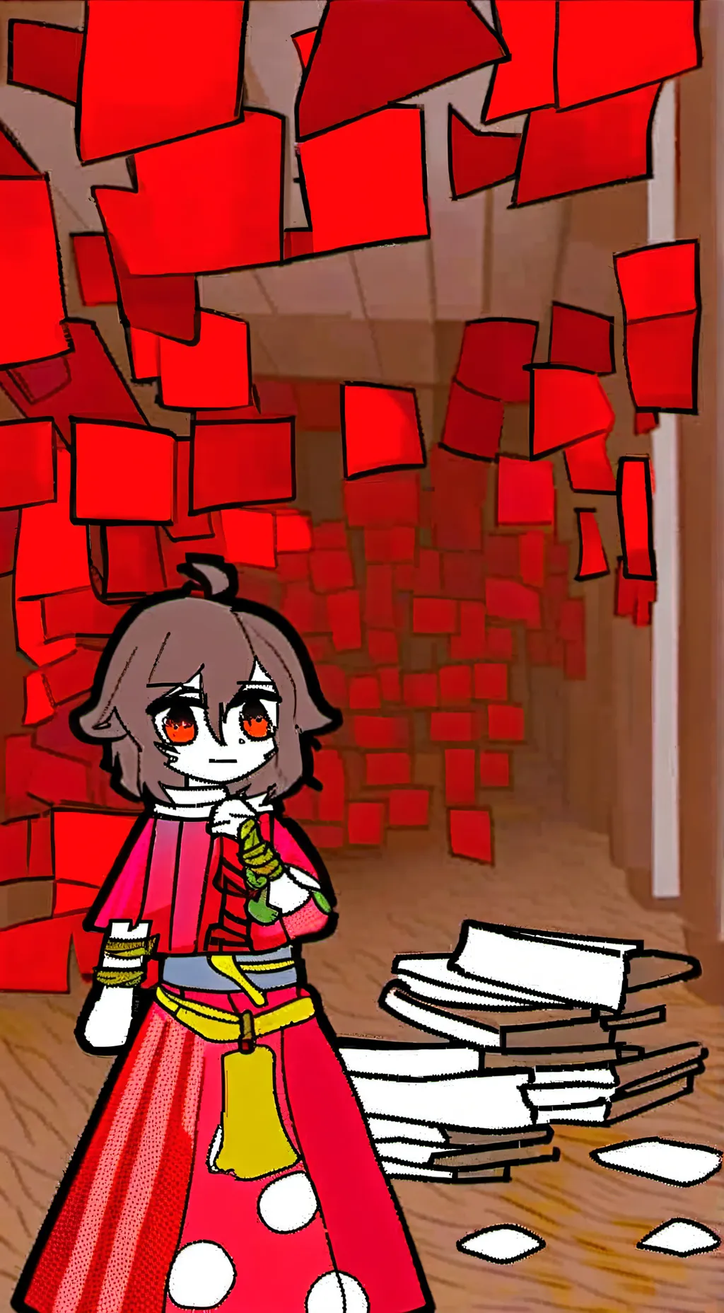 ai character: Micheals ADHD  background