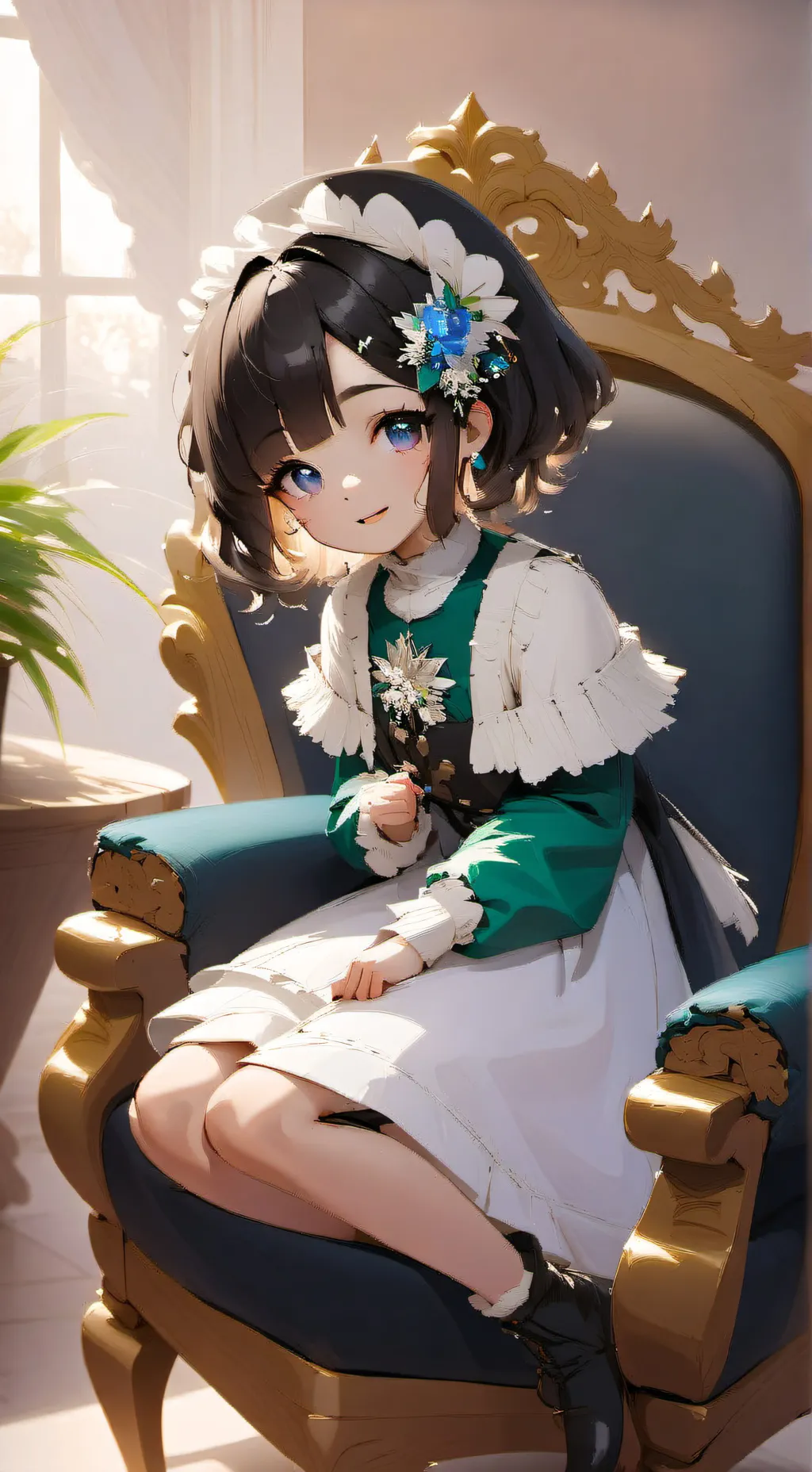 ai character: Pequeño terapeuta  background