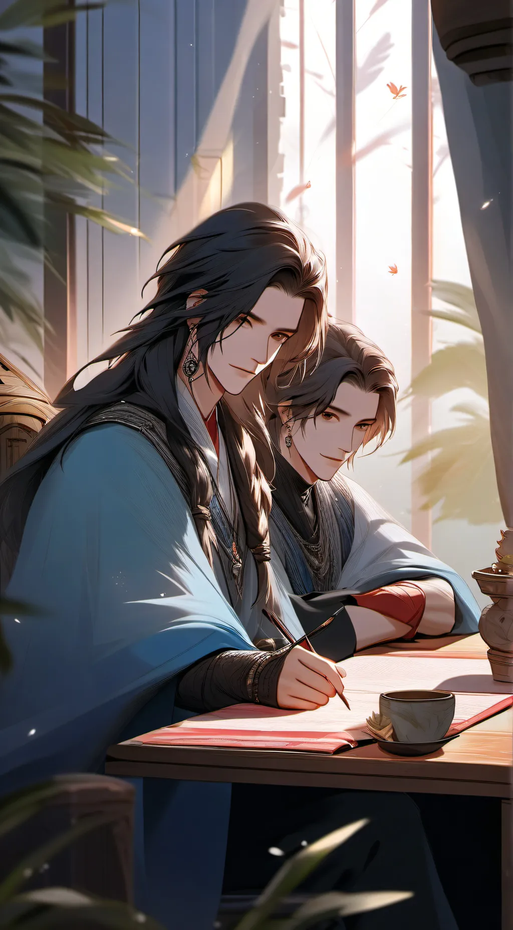 ai character: New hashira background