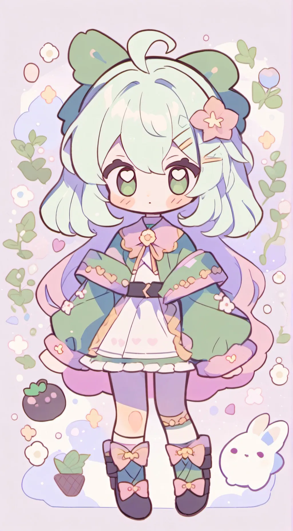 ai character: dekus sister  background