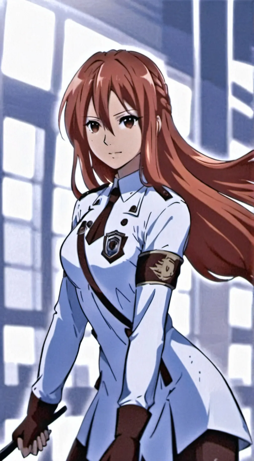 ai character: erza scarlette background