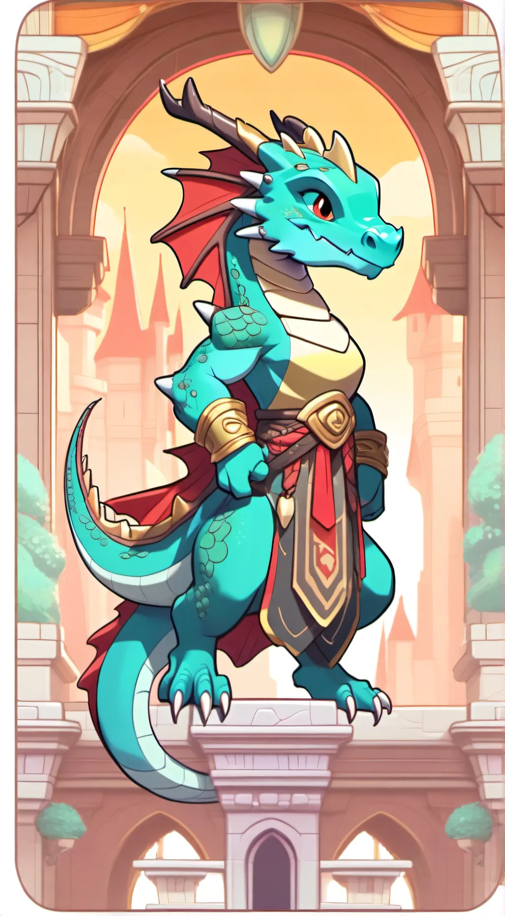 ai character: Blazer background