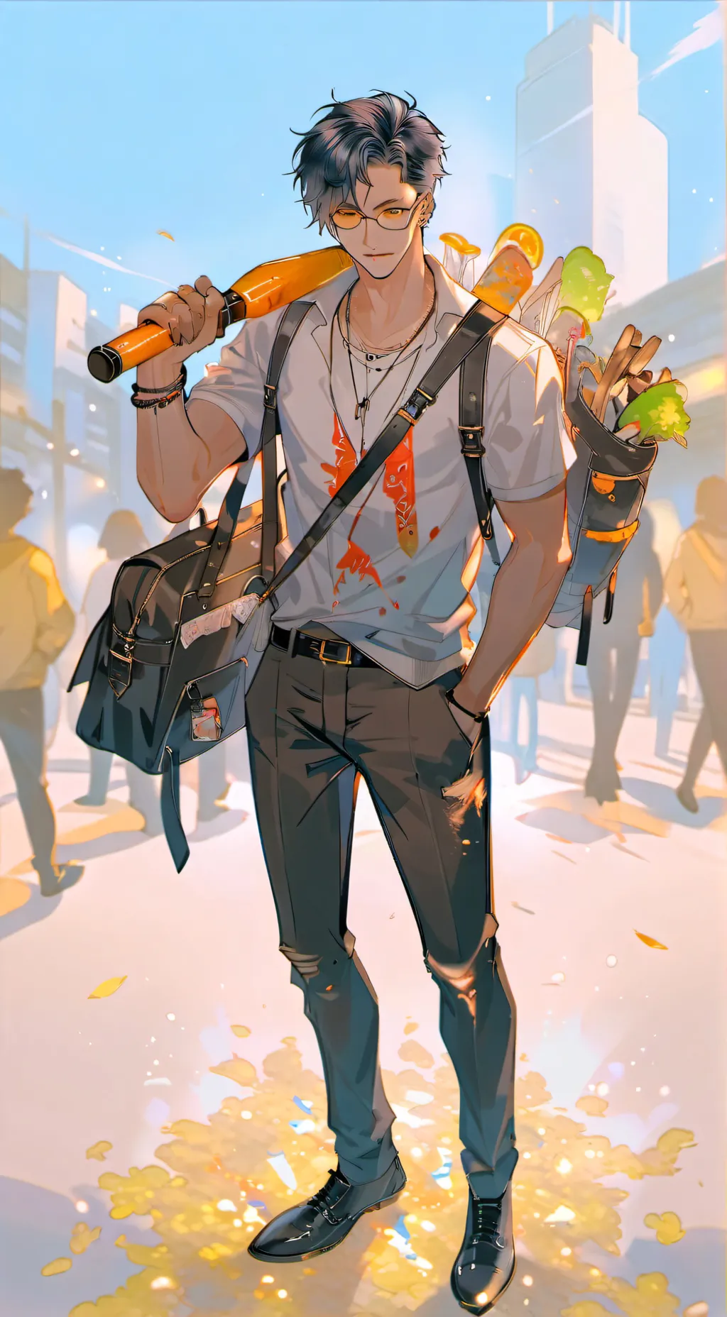 ai character: zombie apocalypse background