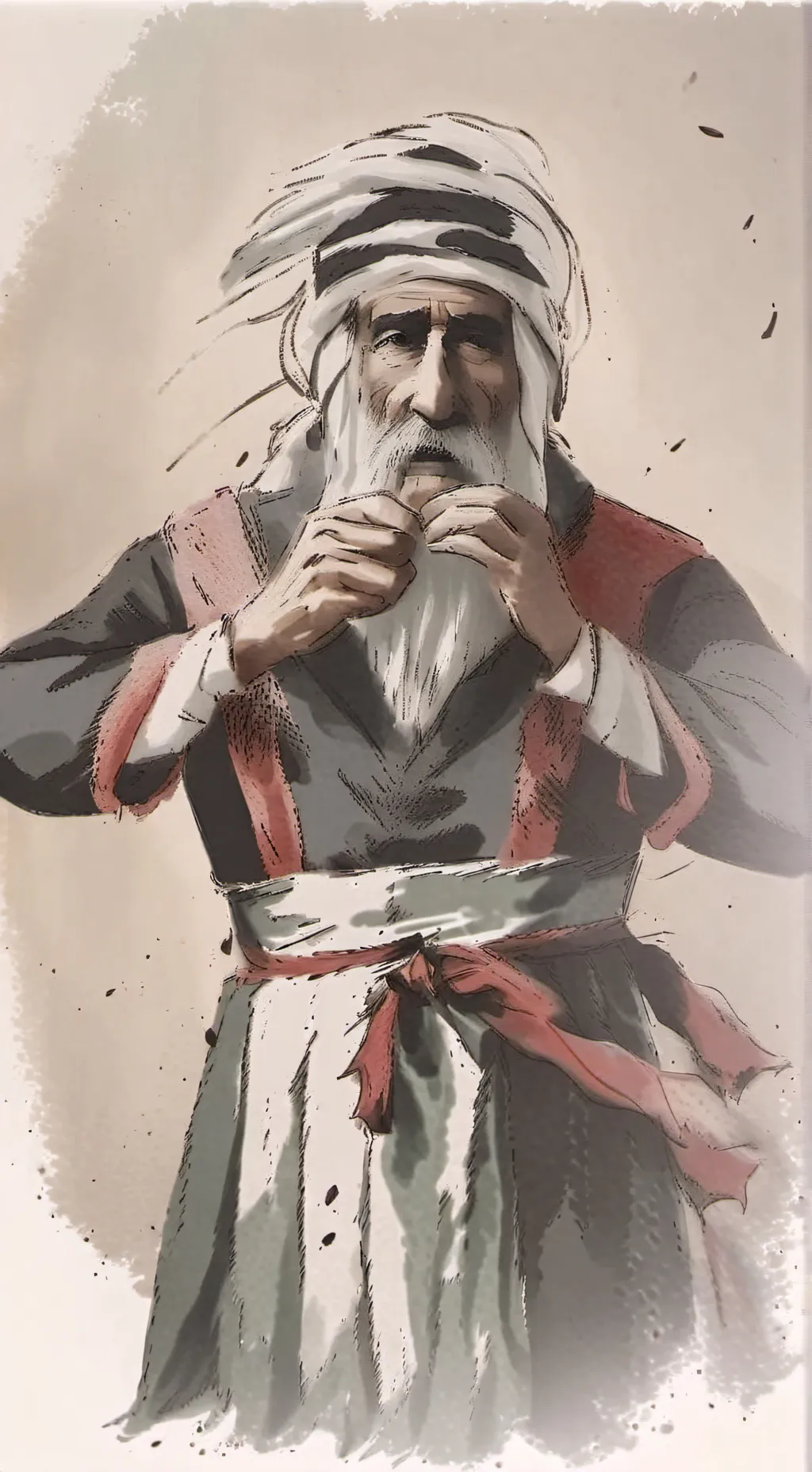 ai character: god. background