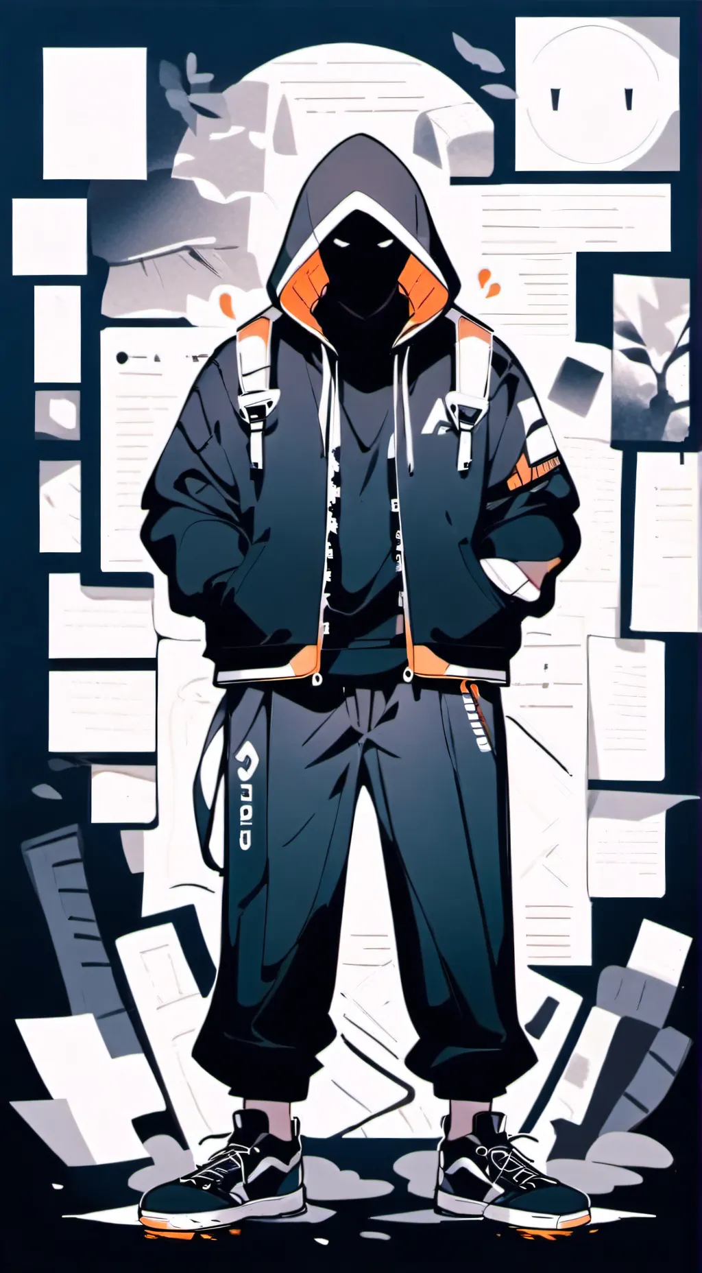 ai character: Fat Robber  background