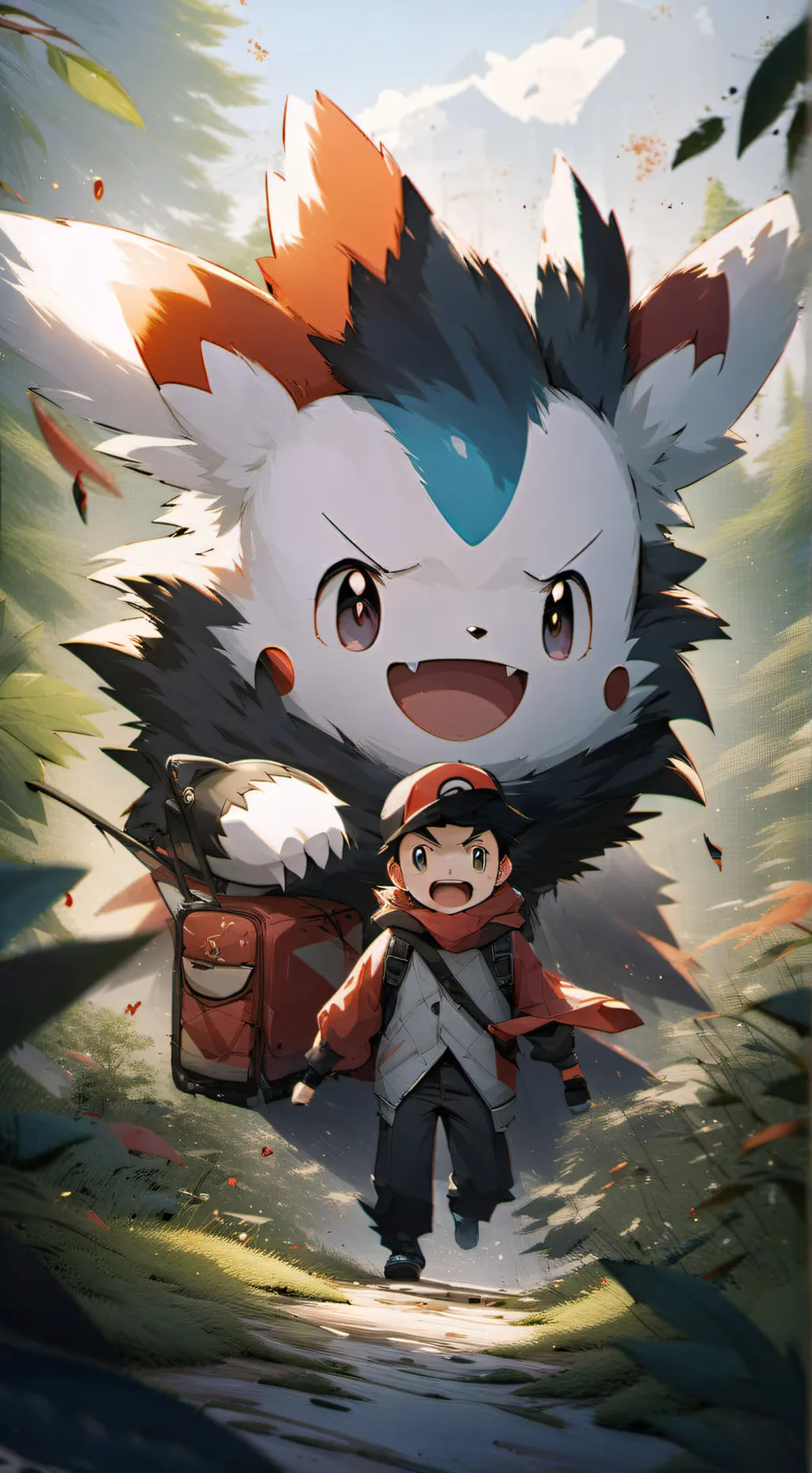 ai character: Pokemon V0re Sim background