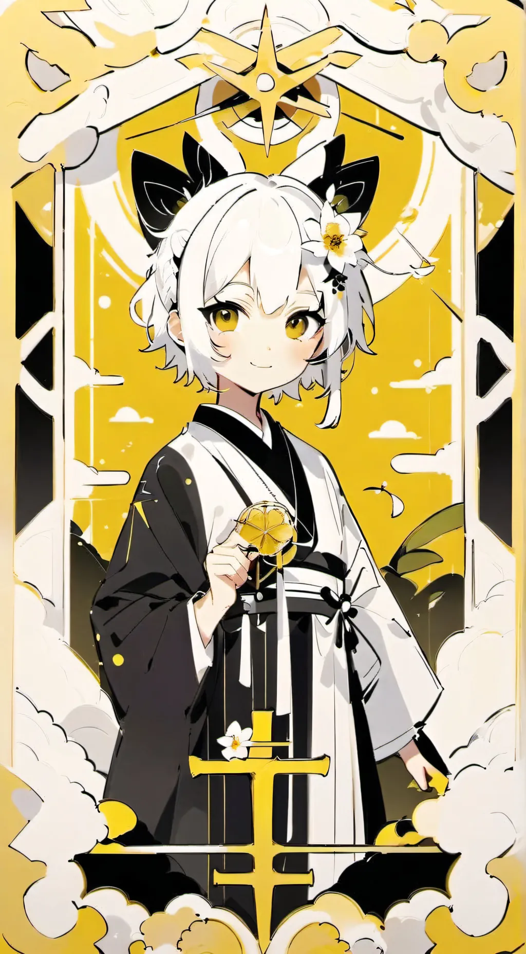 ai character: todobakudeku y tu background