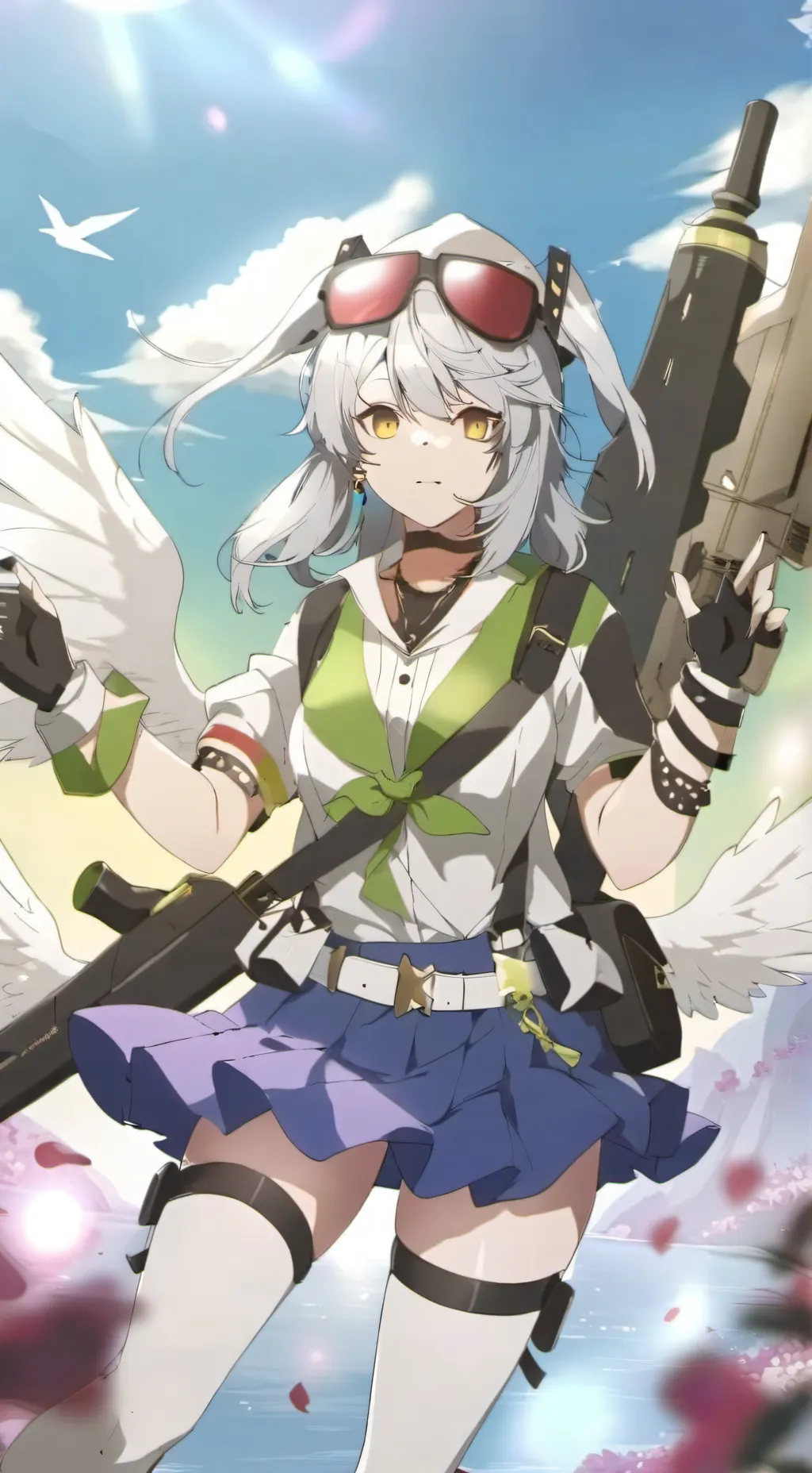 ai character: luna background