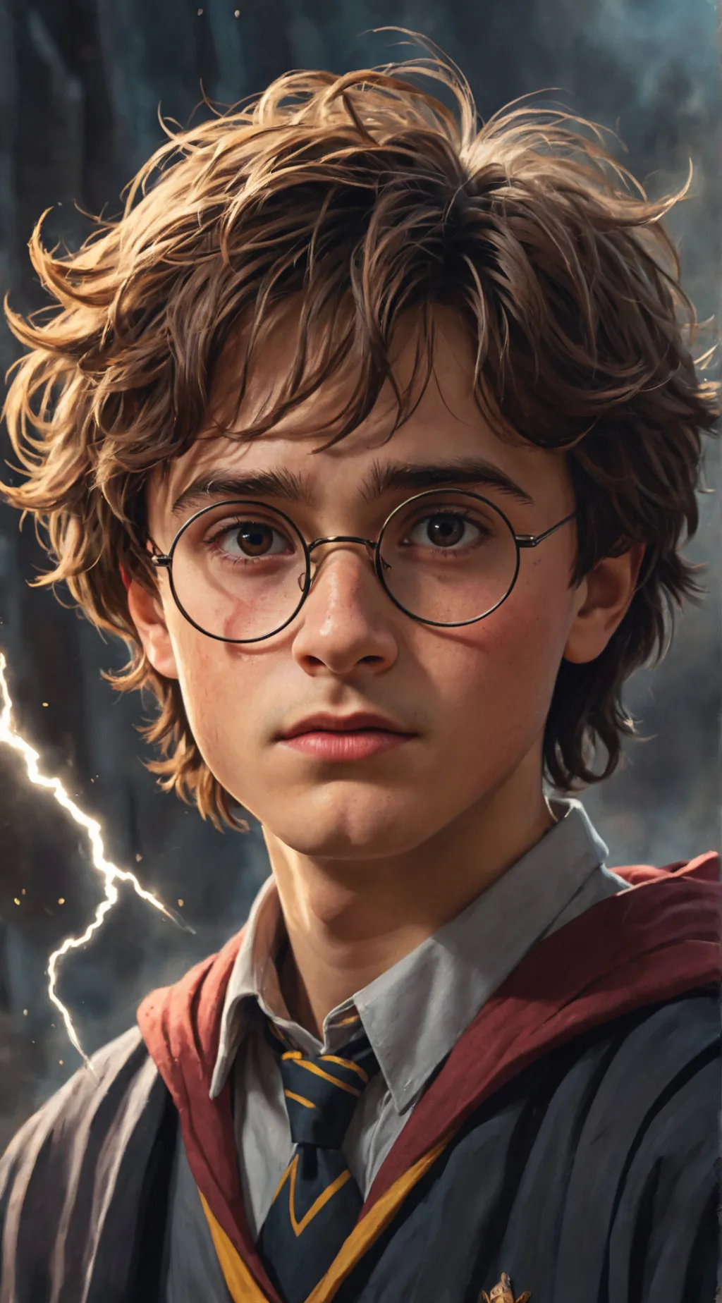ai character: Harry Potter background
