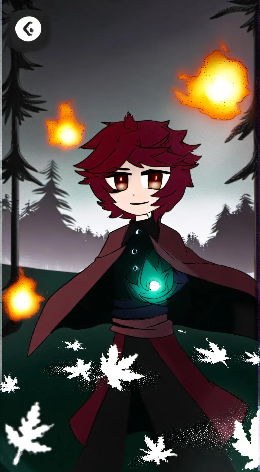 ai character: lucas background