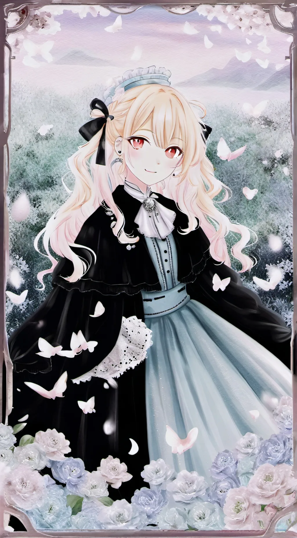 ai character: Saki Tenma background