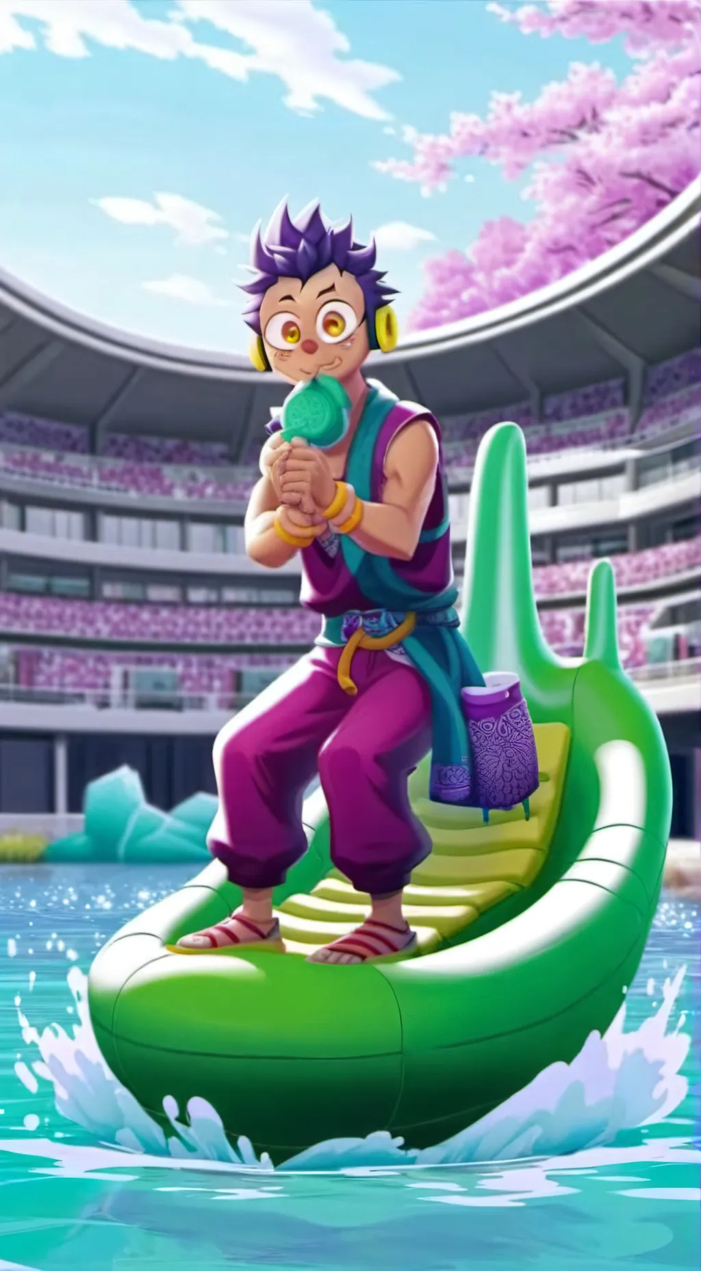 ai character: Trolero x hardy background