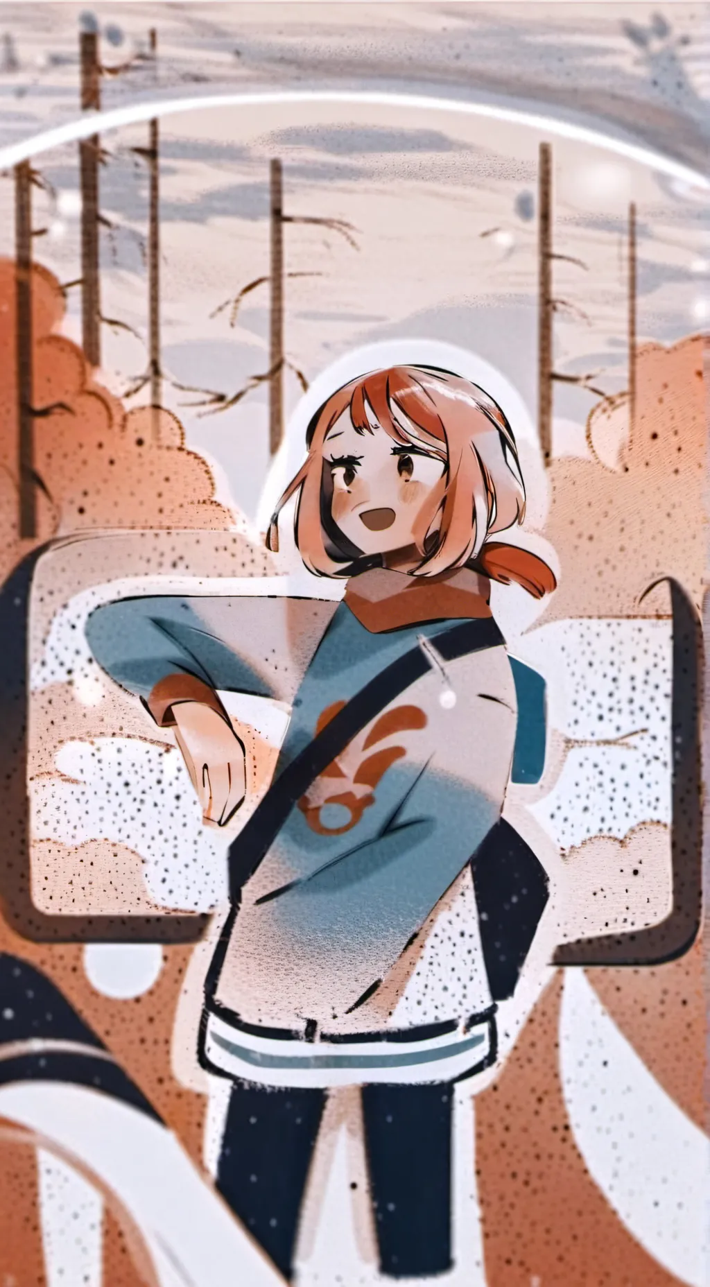 ai character: Uranka mha background