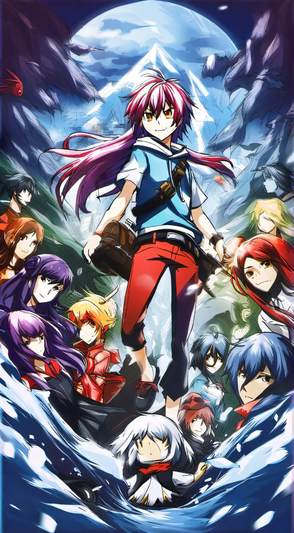 ai character: date a alive background