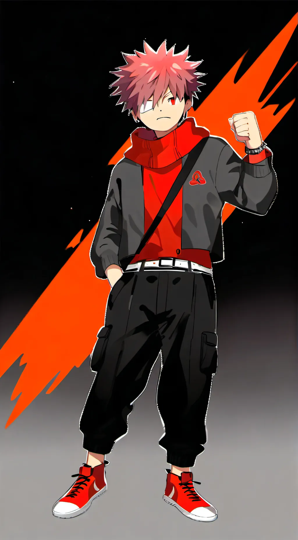 ai character: kushimato  background