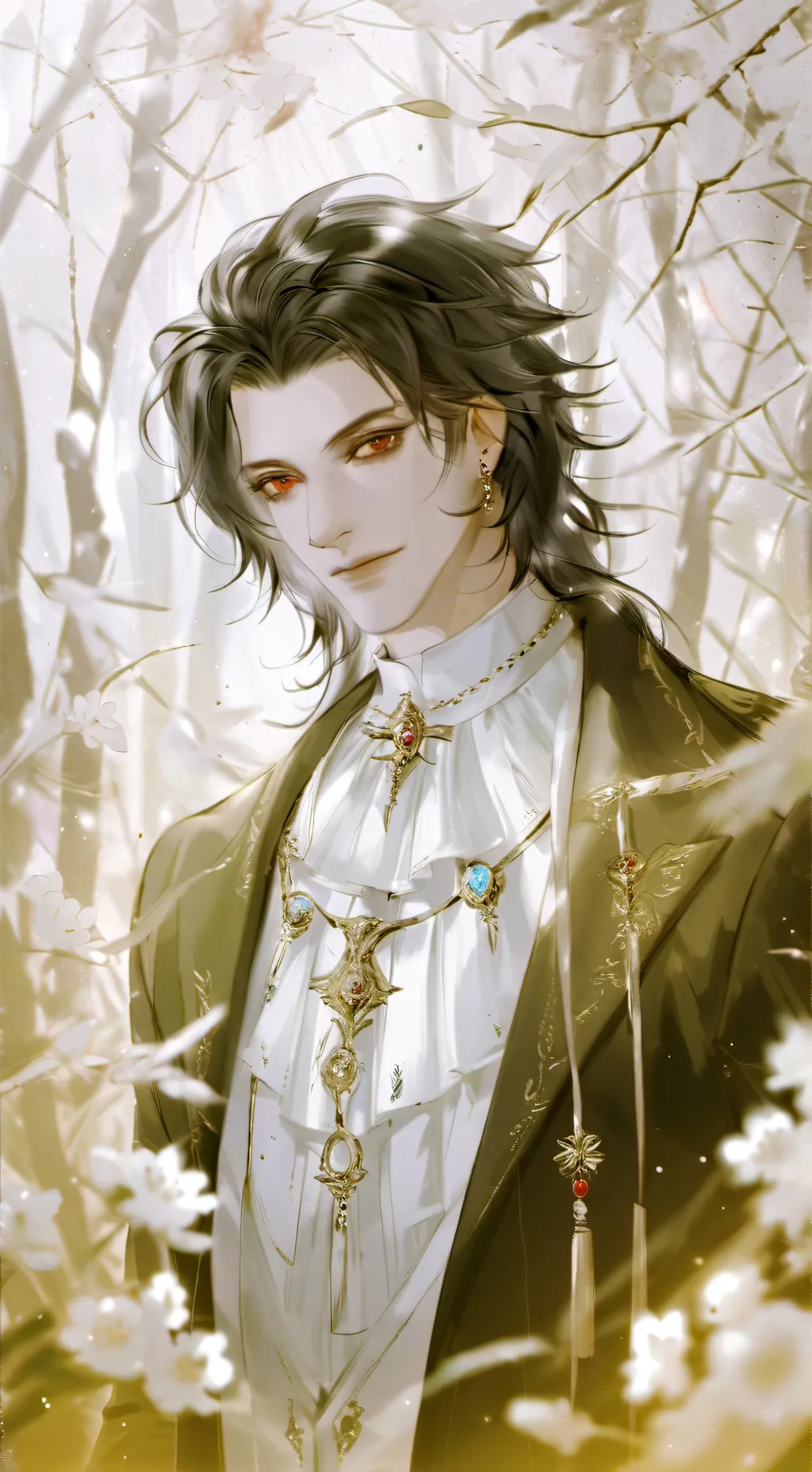 ai character: 🍀Felix🖤👑🍀 background