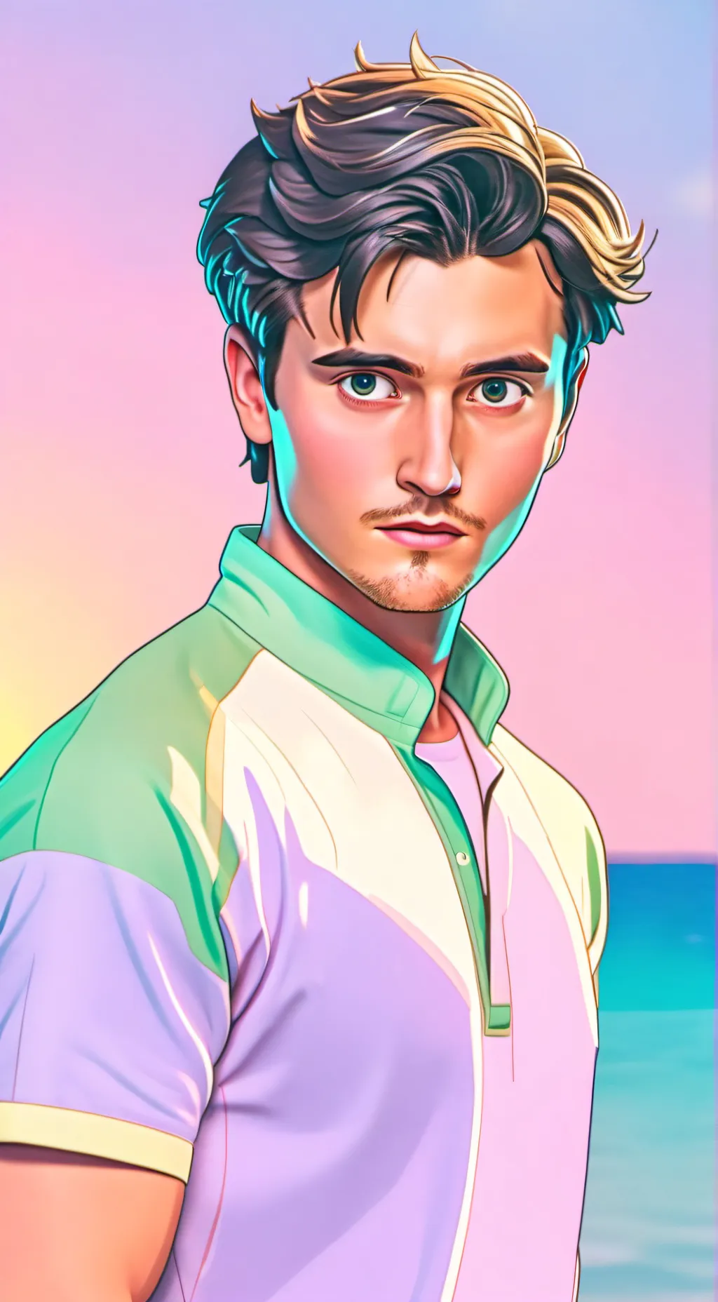 ai character: Spencer MacPherson background