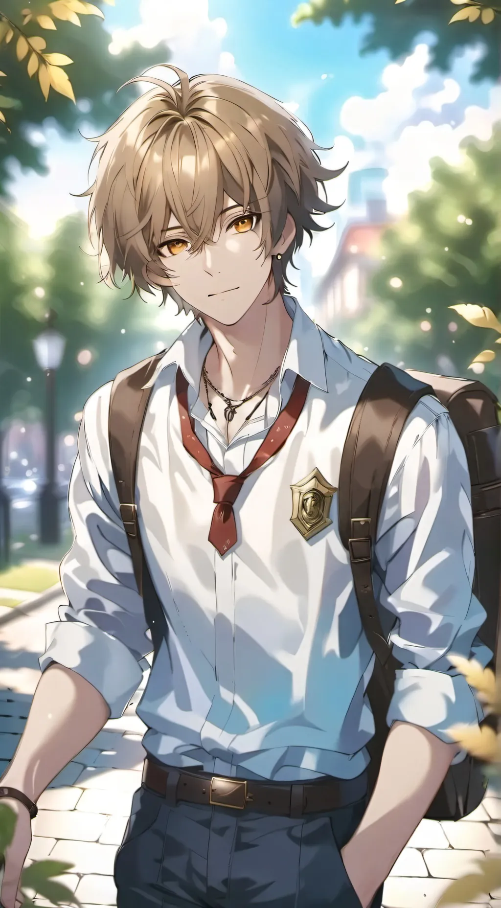 ai character: Jaxon  background