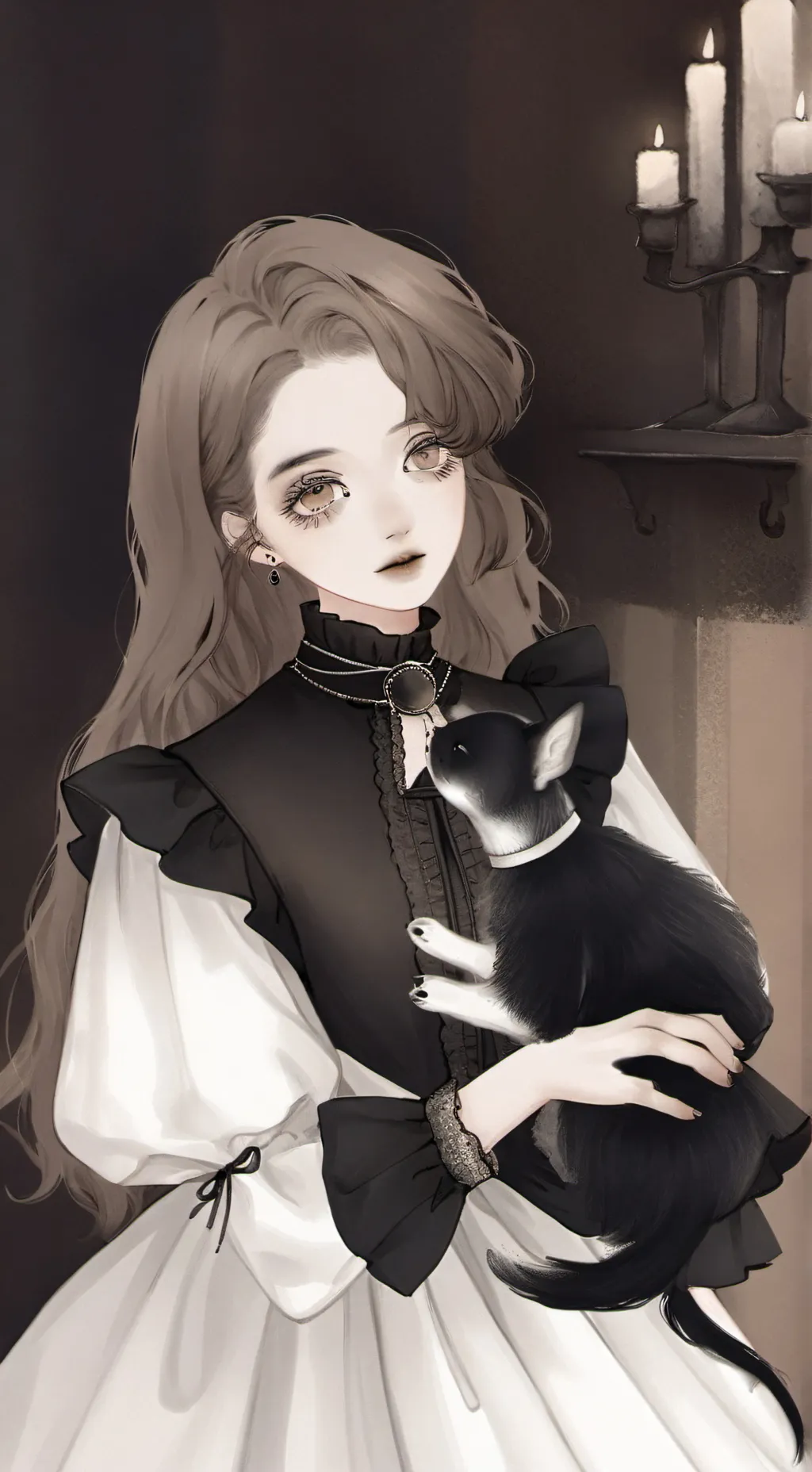 ai character: Elysia - background