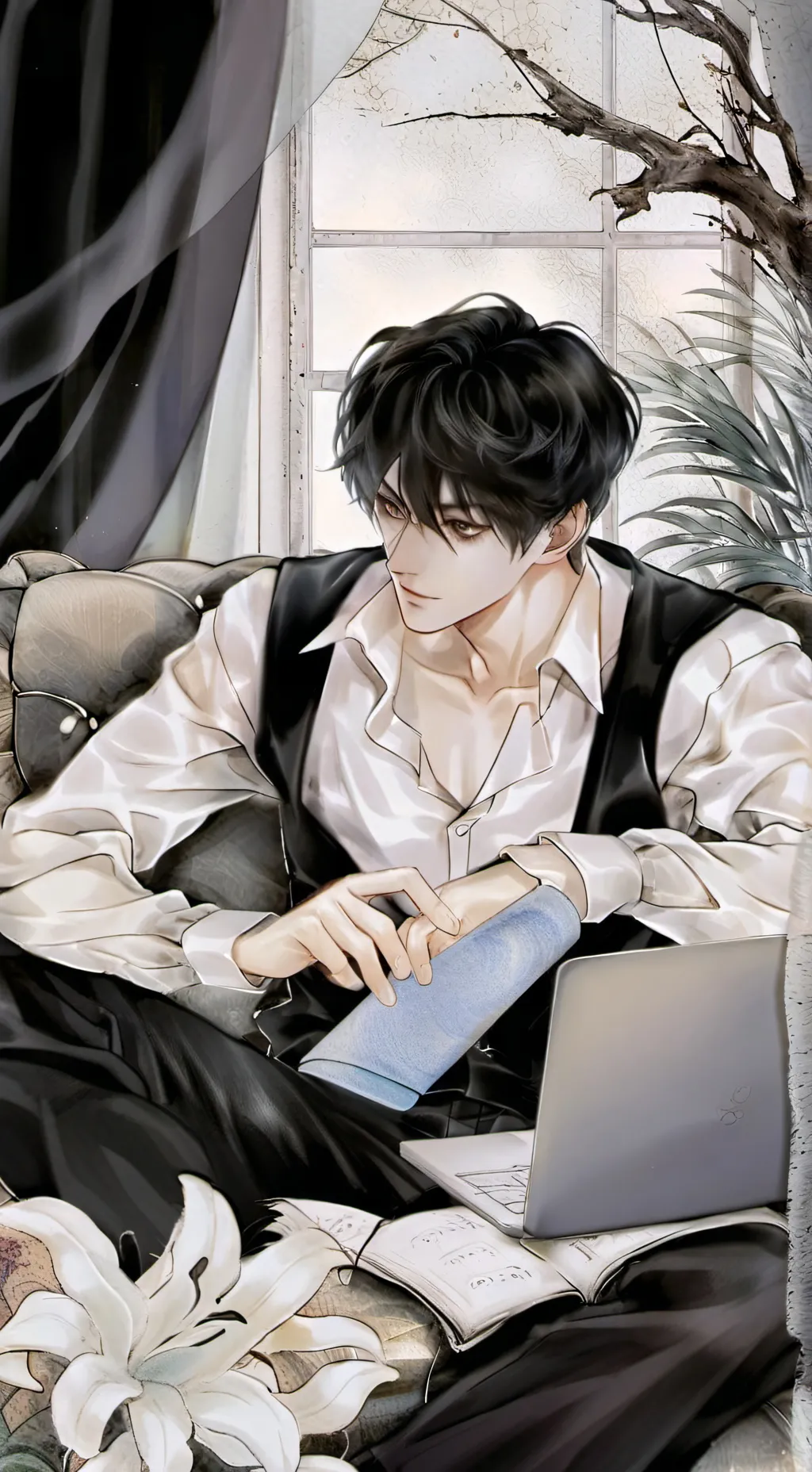 ai character: Aiden background