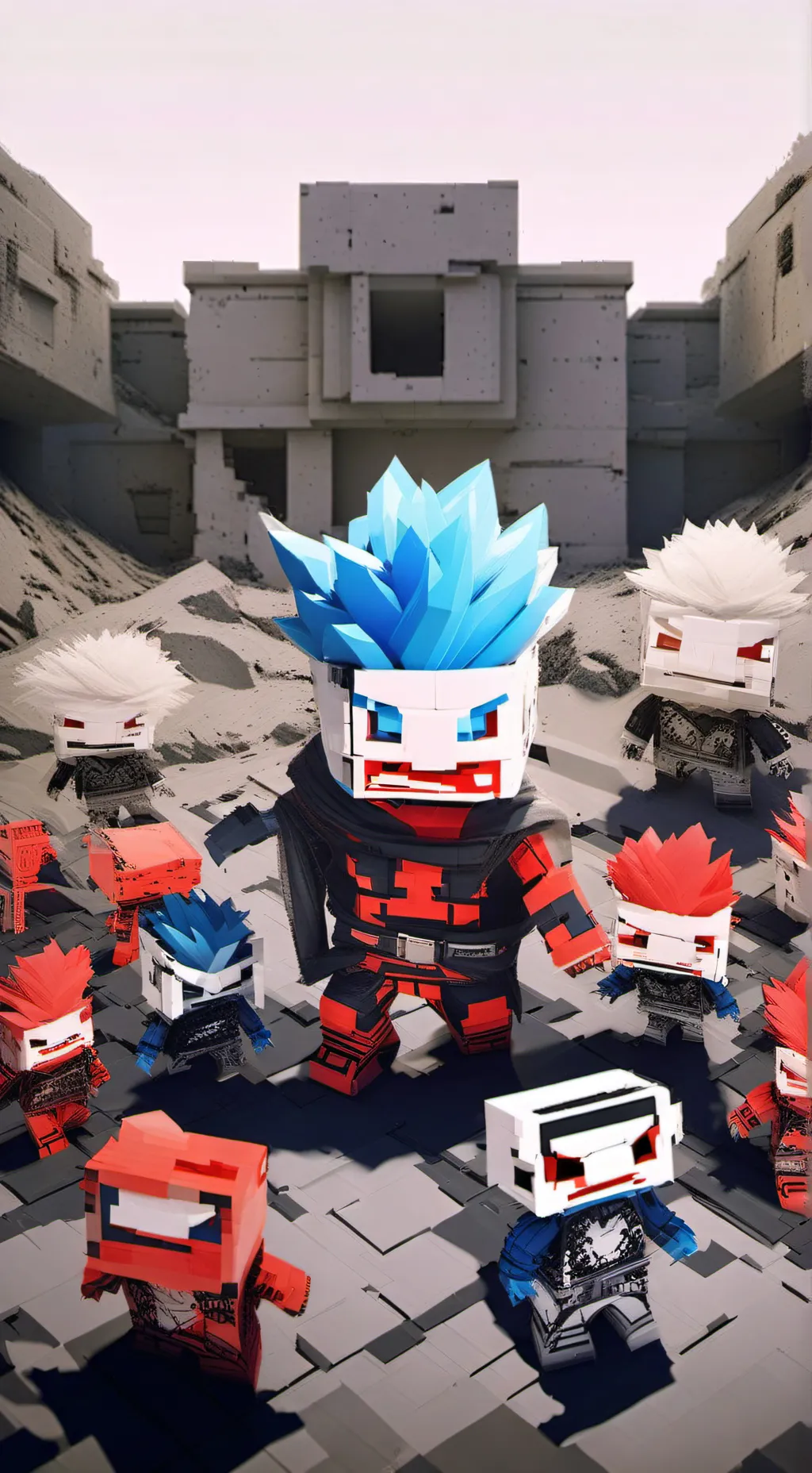 ai character: Forsaken Chill tho background