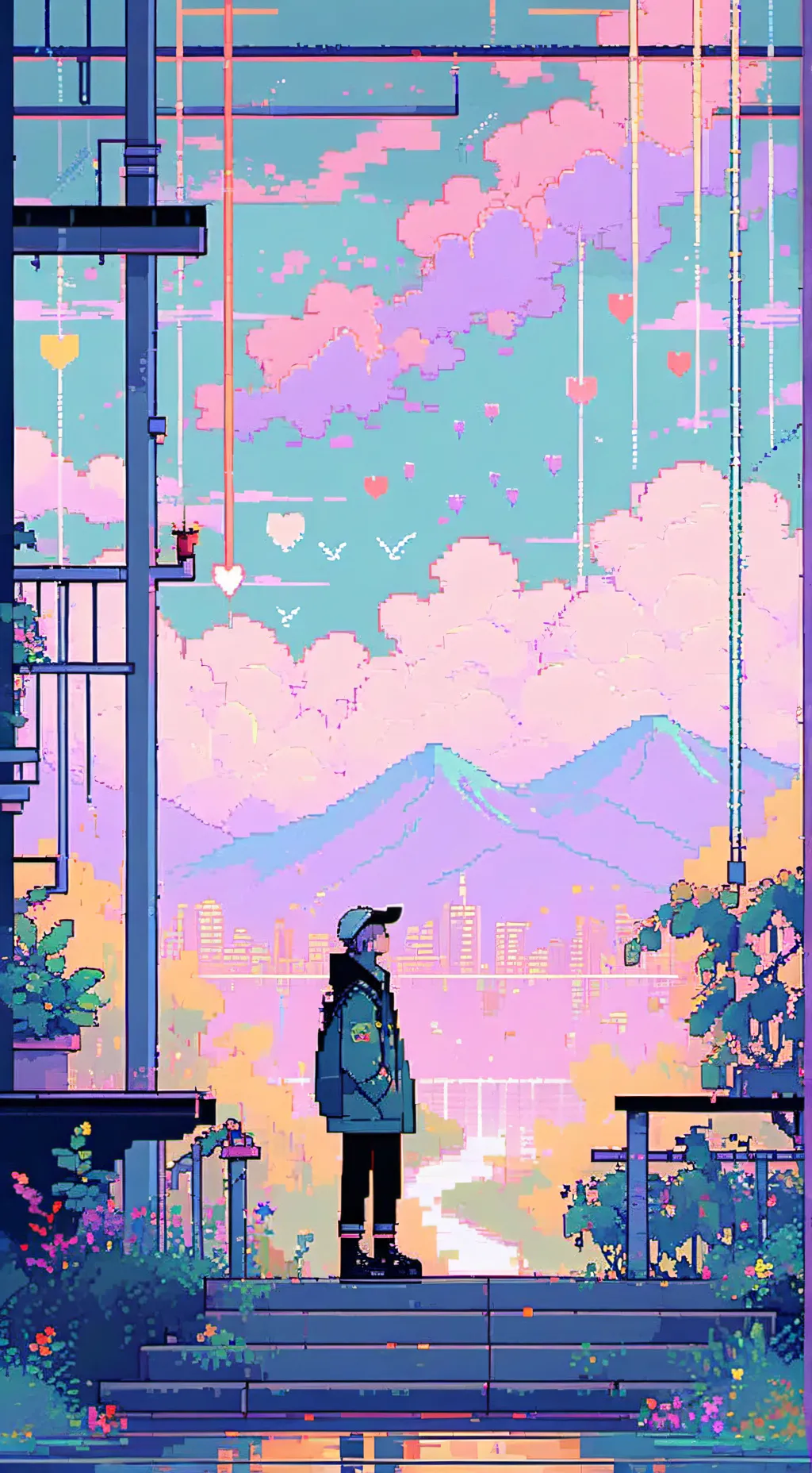 ai character: Dw love u???  background