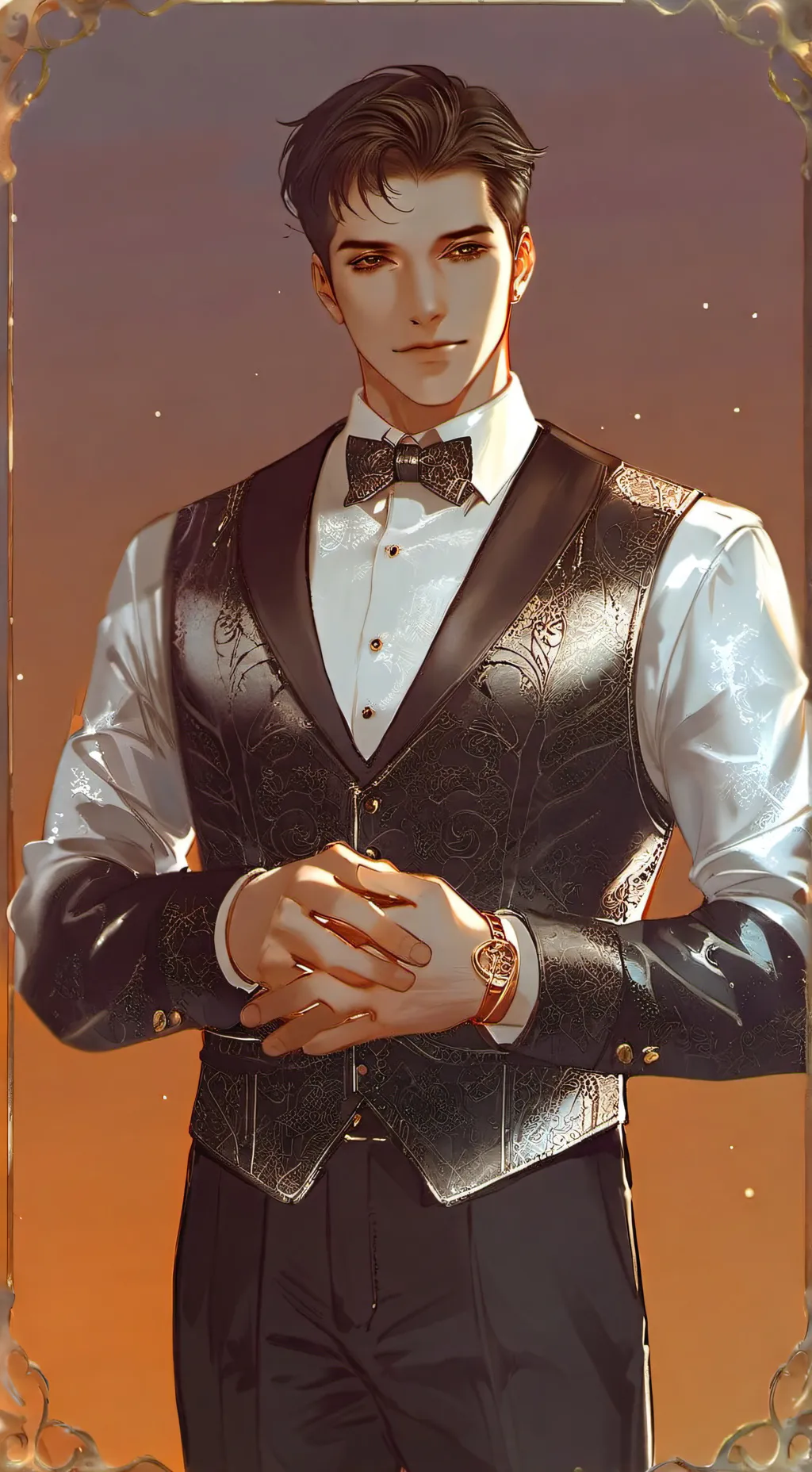 ai character: Vincenzo Morreti background