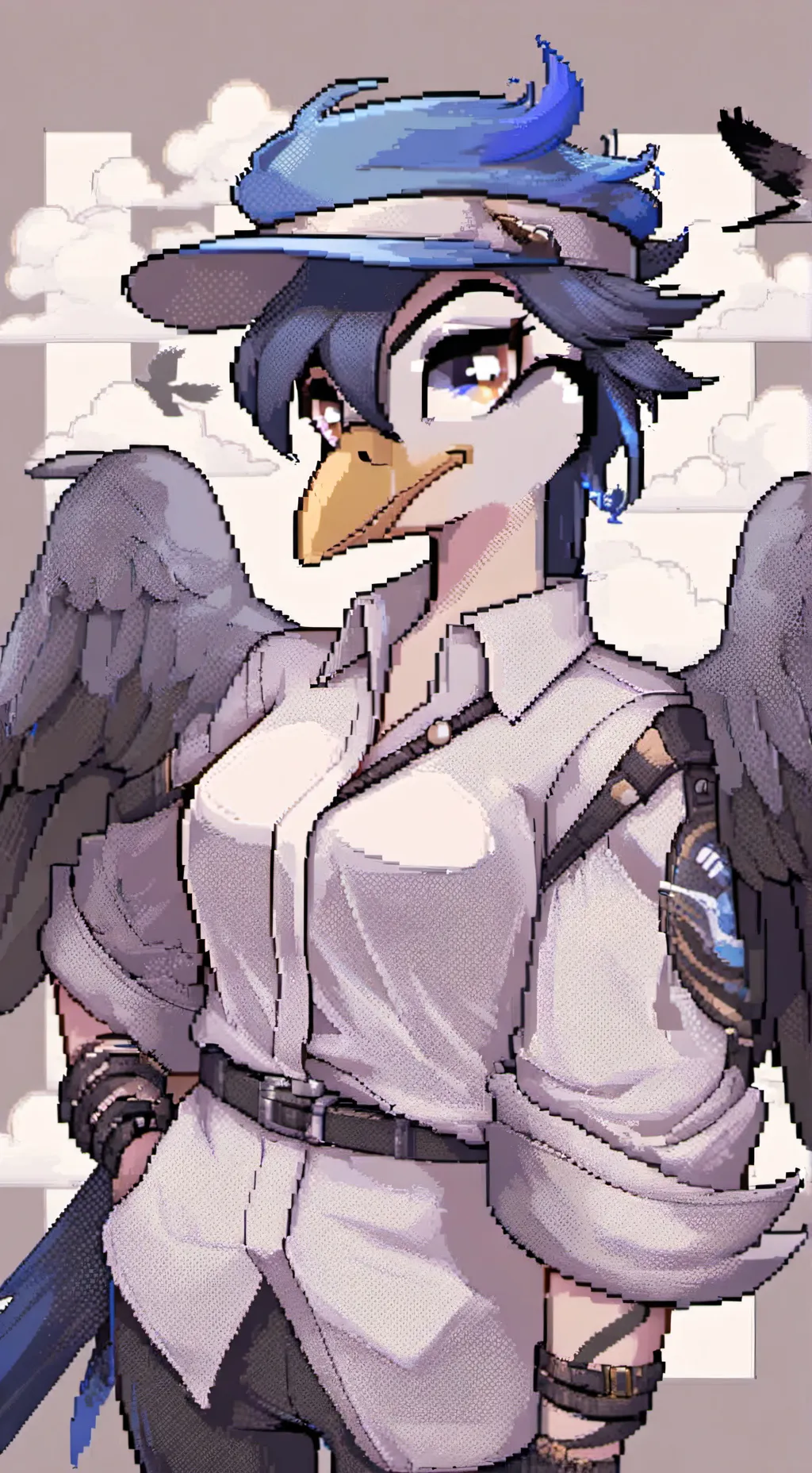 ai character: Nicole background