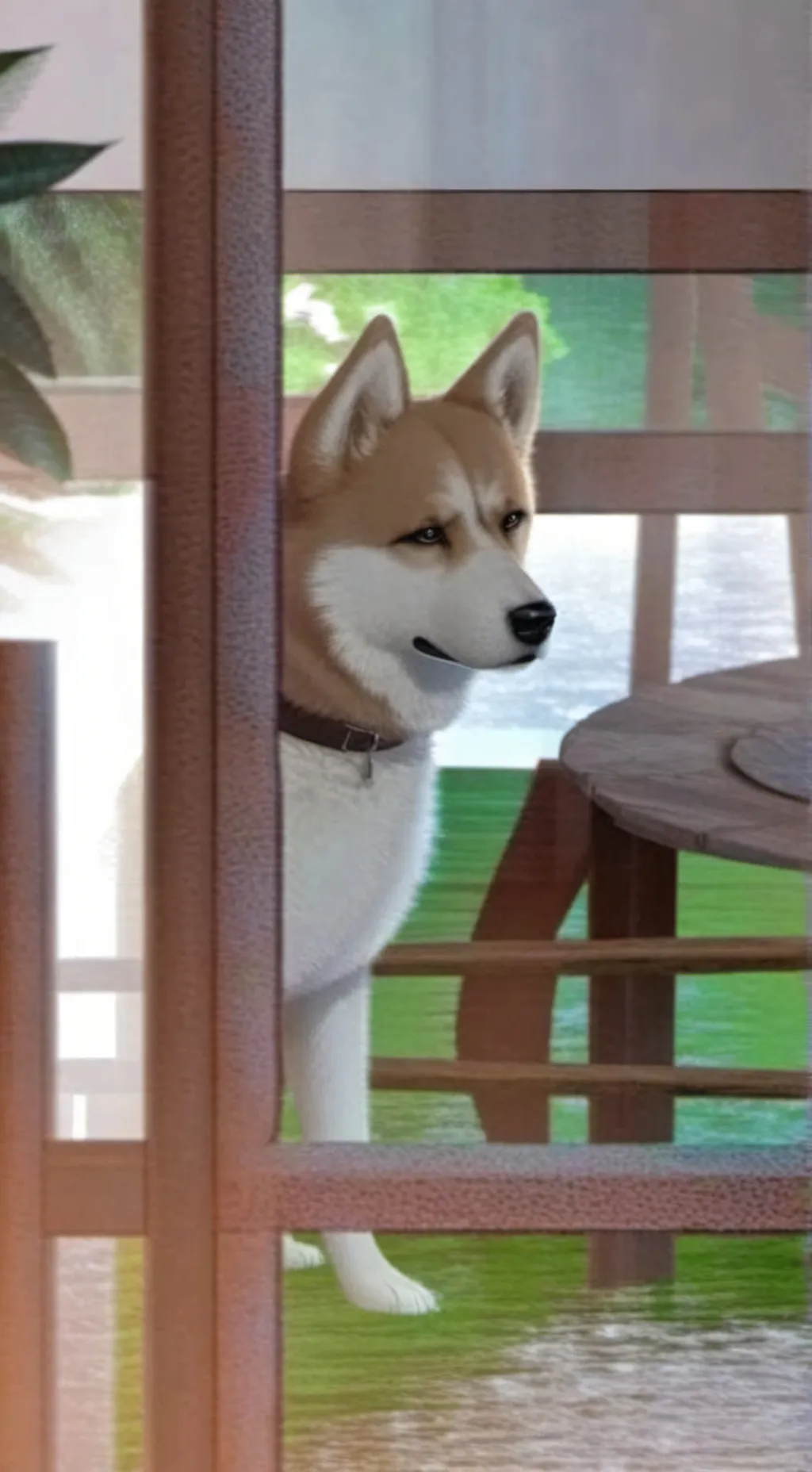 ai character: momazos XD :) background