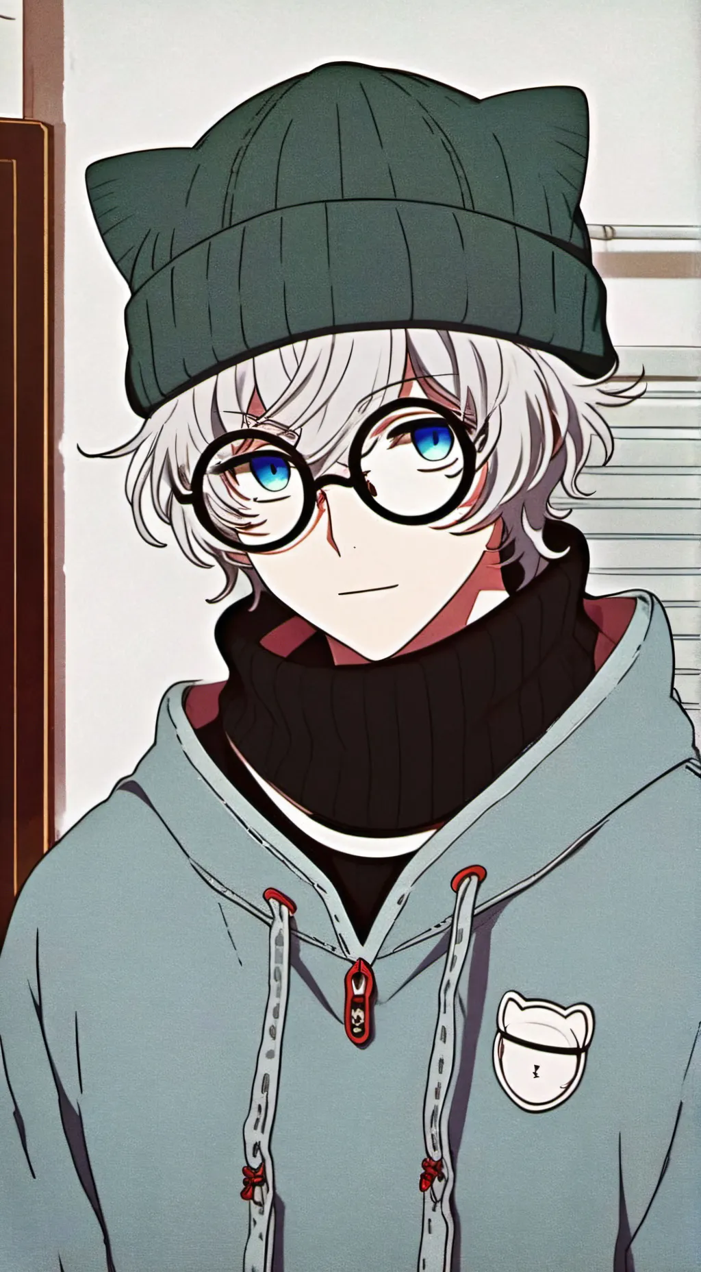 ai character: blccm!!😼 background