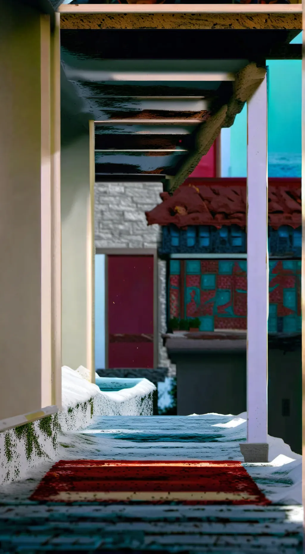 ai character: Groovy is sleepy background