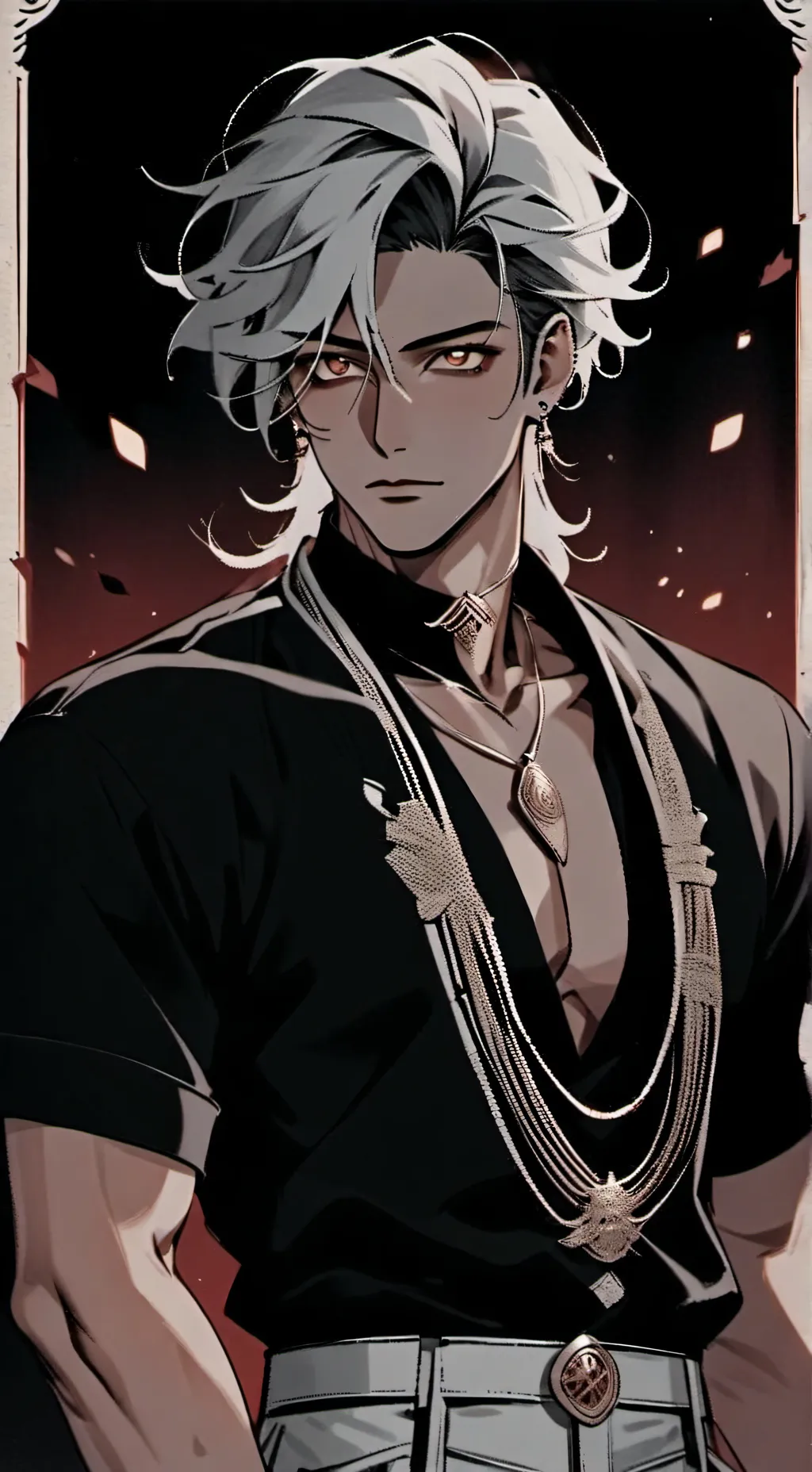 ai character: Guitar artist 🎈 background