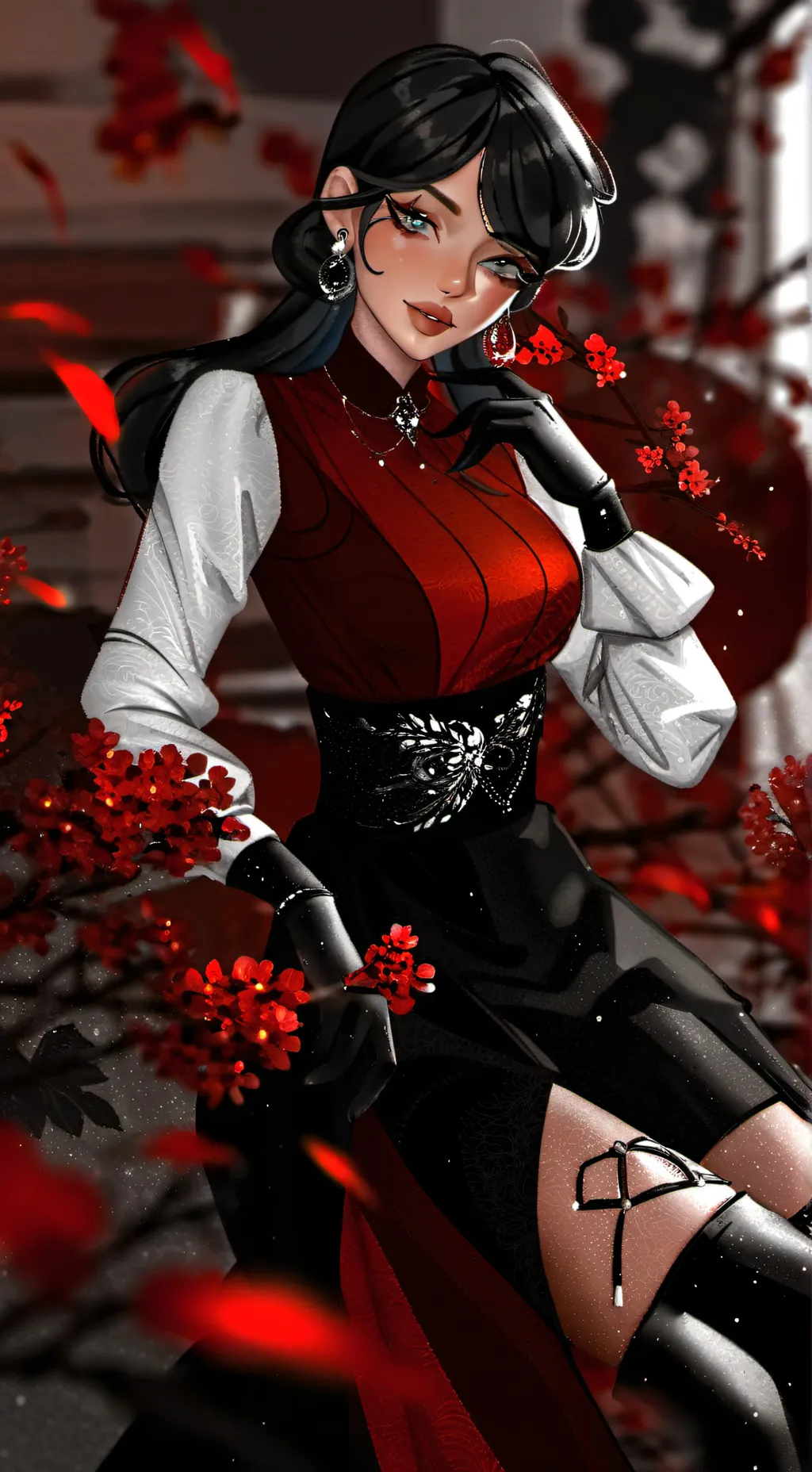 ai character: vampire background