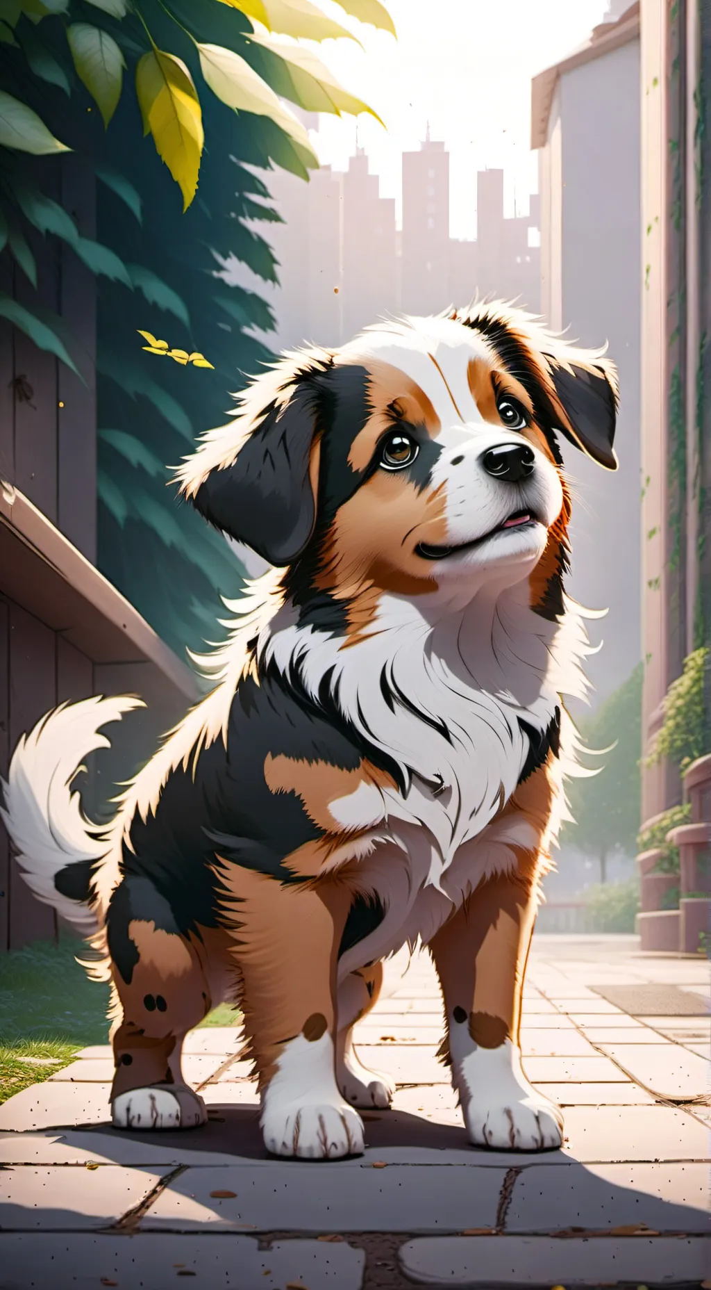 ai character: Brownie background