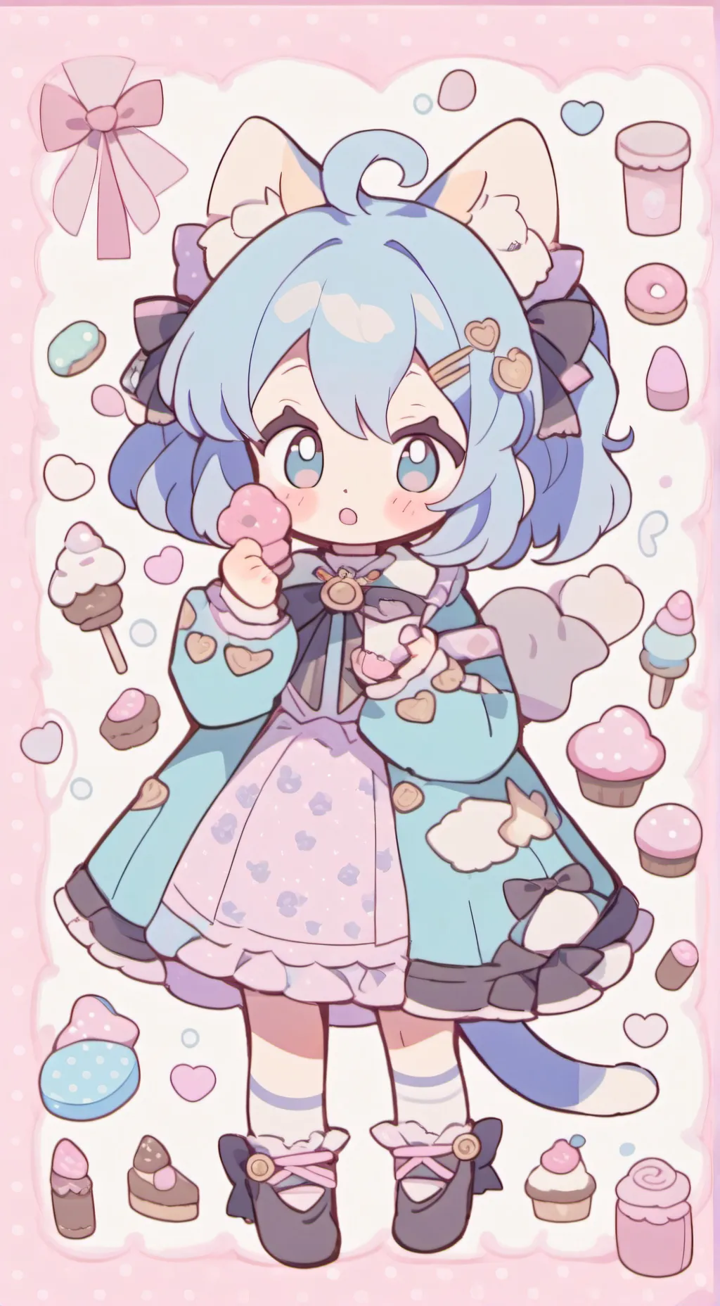 ai character: Dw pick me😔 background